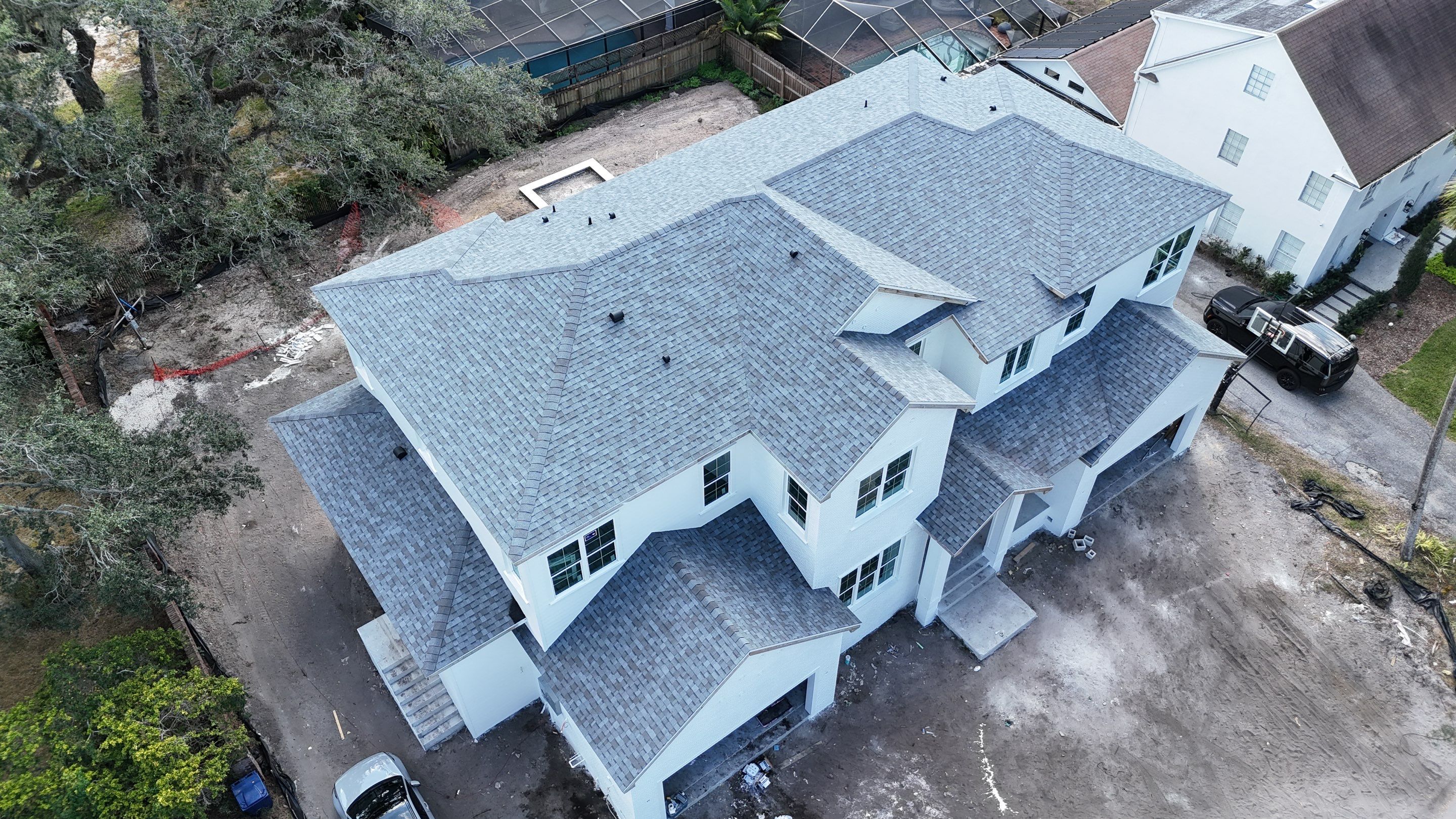 New Construction Roof Installation in Tampa, FL by Shingle Masters Roofing