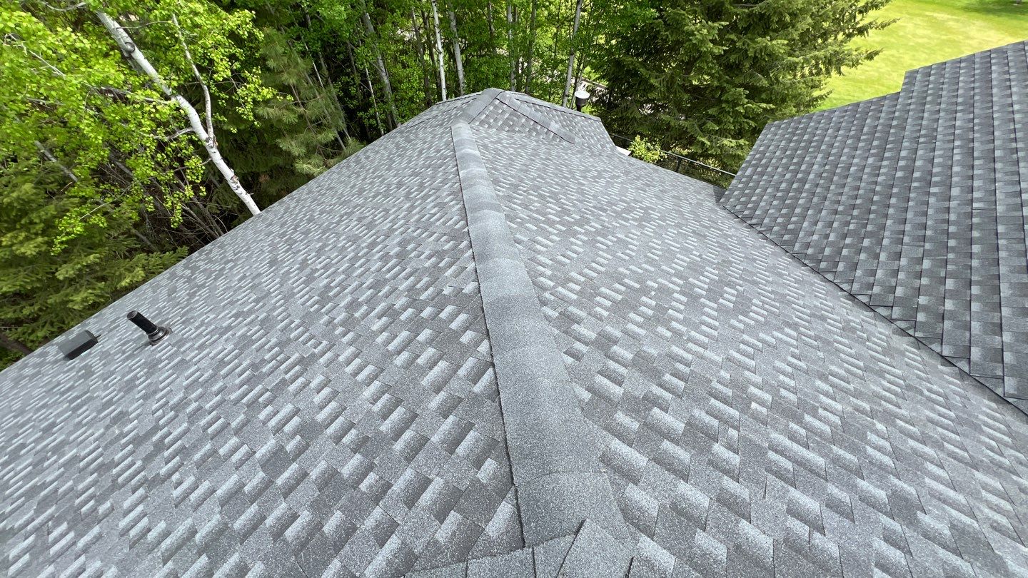 GAF HDZ Charcoal Roof Replacement  by Montana Roofing Solutions