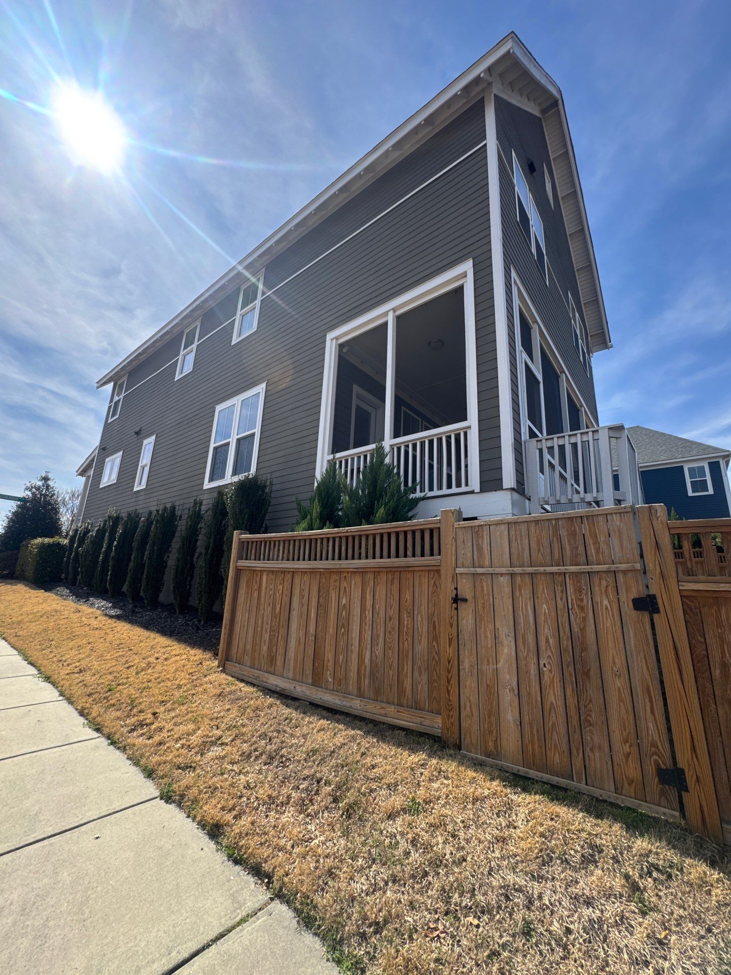 Full exterior painting by GonzalezPainters & Contractors Inc 