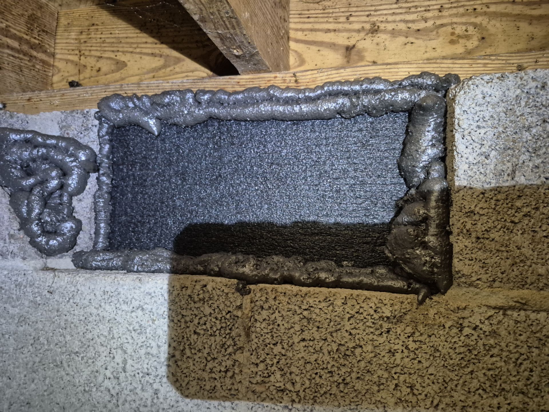 Project in Norfolk by Patriot Crawl Space Repairs