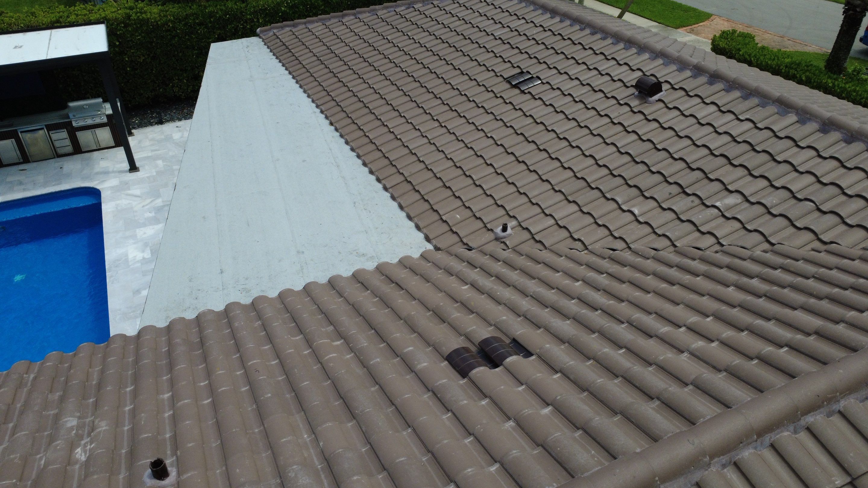 Residential Roofing Installation using Eagle Roofing Tile by BLUES BROTHERS ROOFING