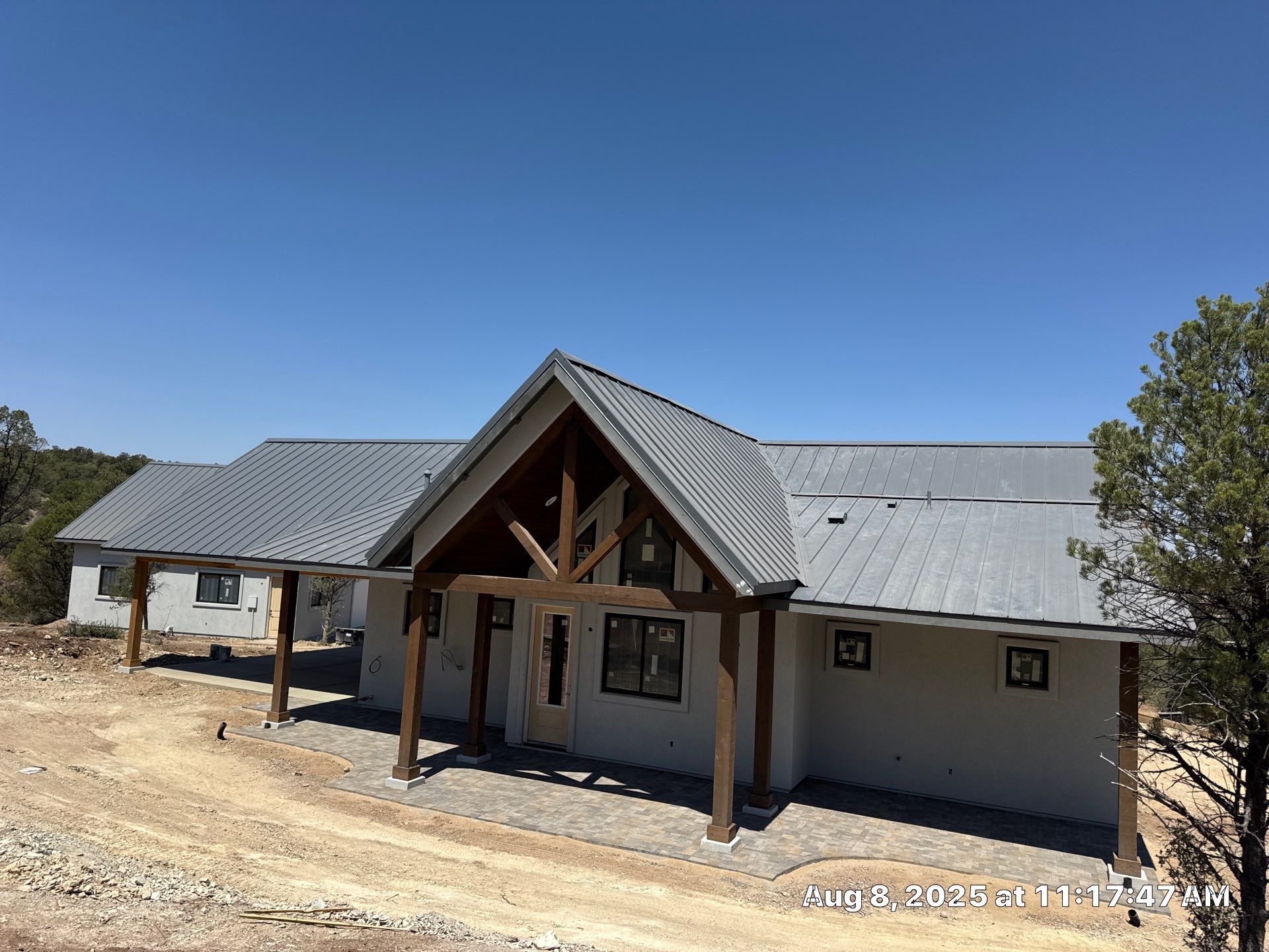 Prescott Standing Seam Metal Roof Installation by Badger Roofing