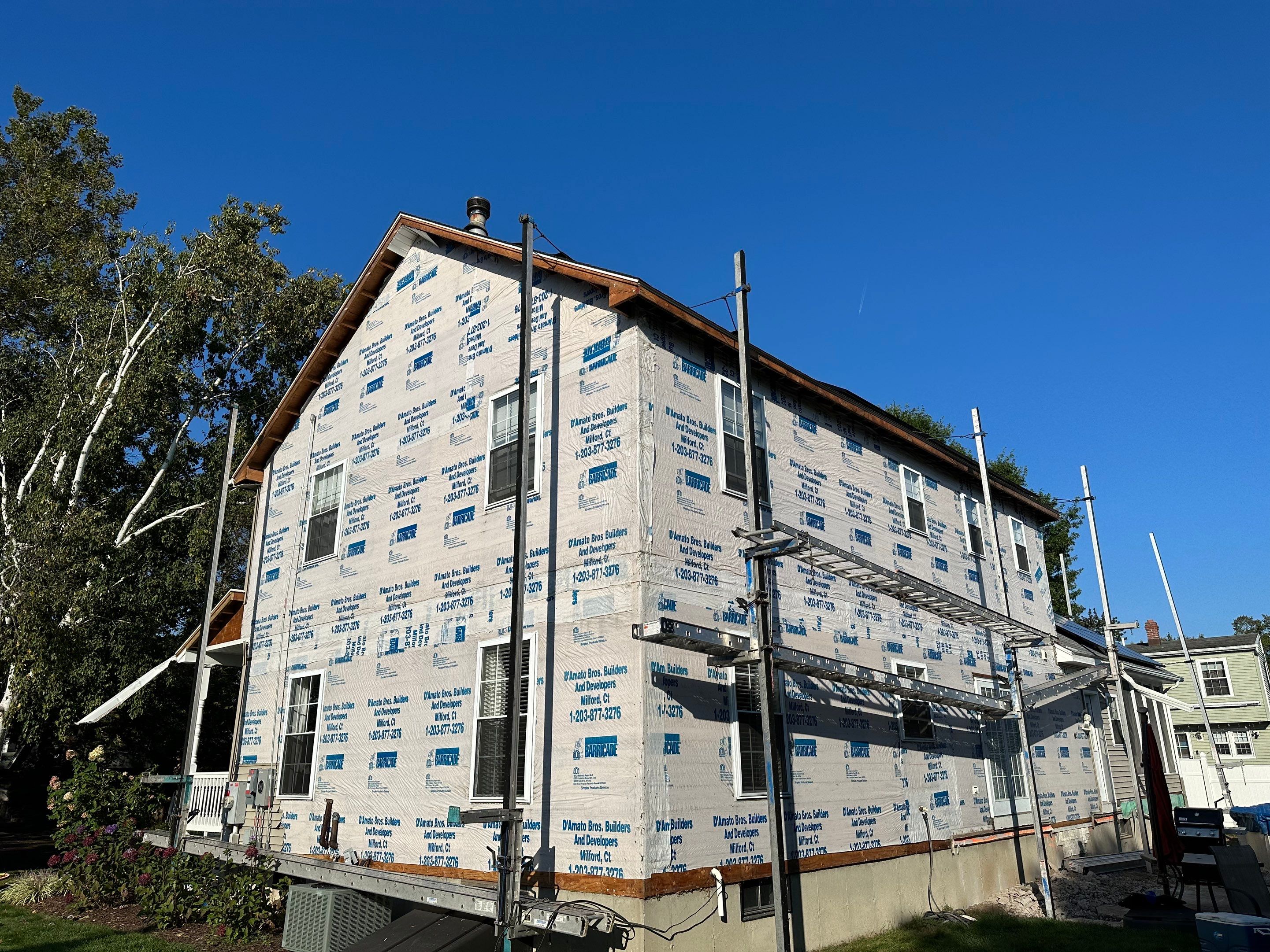 Siding Installation using Certainteed Cedar Impressions Sterling Gray by A Plus Exterior