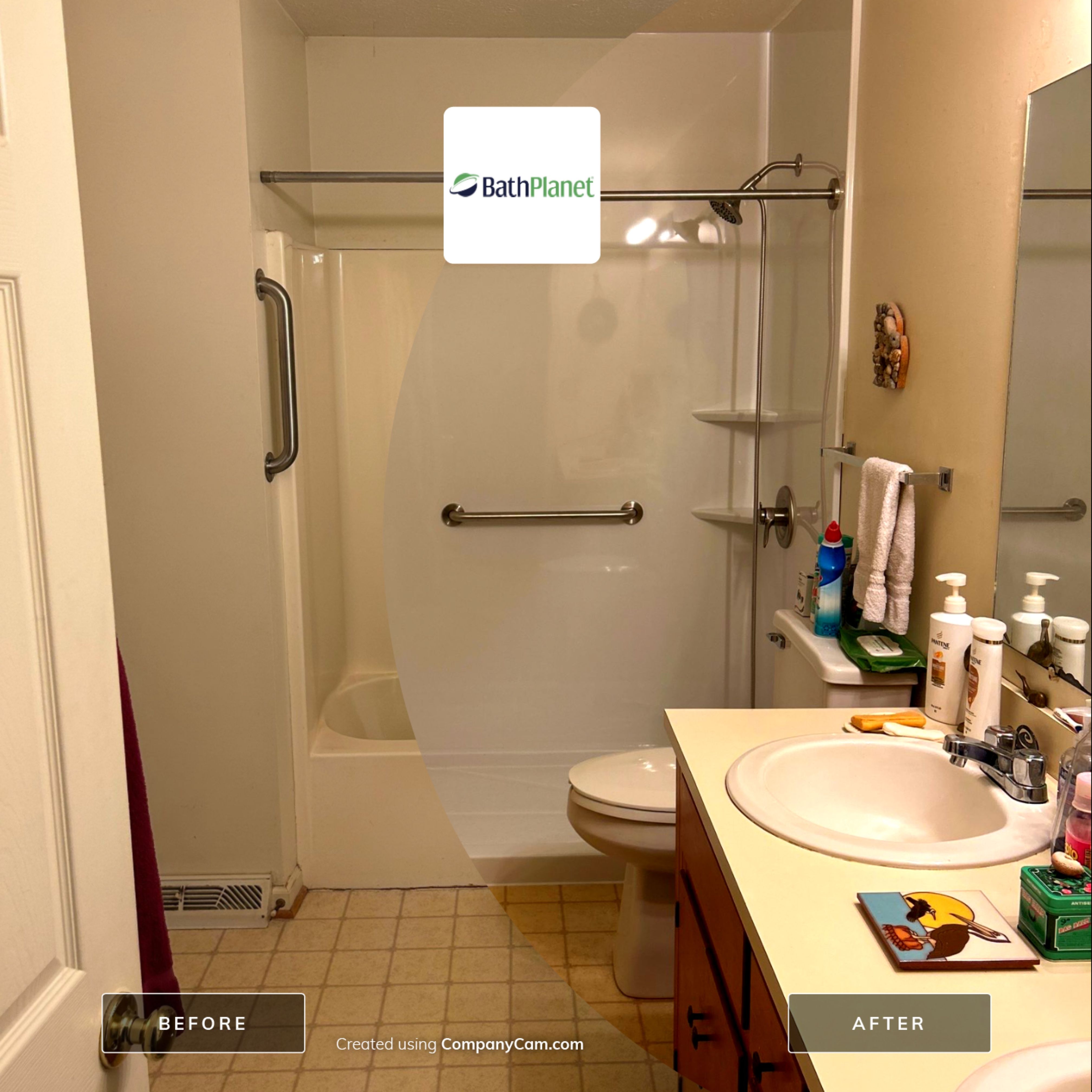 Tub to Shower by BathPlanet SW Virginia