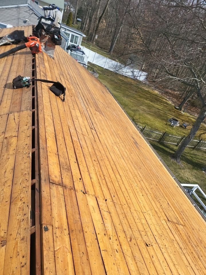 Residential Roofing Installation using Owens Corning TruDefinition Onyx Black by A Plus Exterior