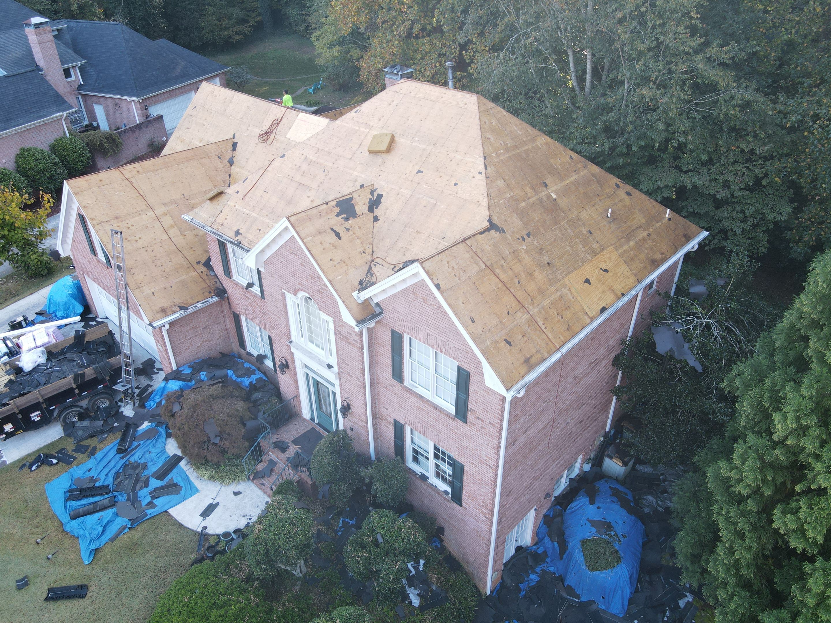 Residential Roofing Installation using Owens Corning by Inspector Roofing and Restoration
