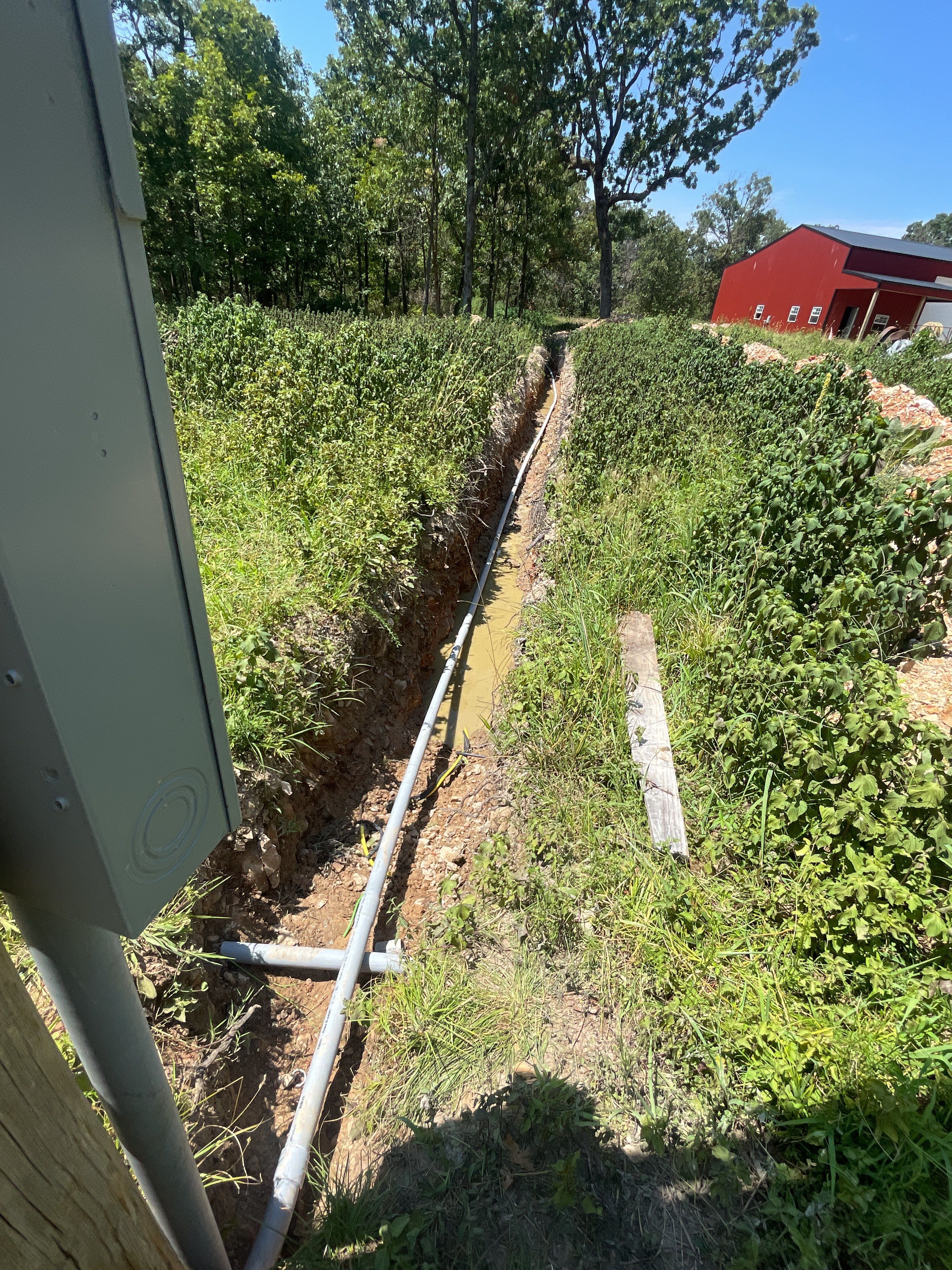 Electrical Service to Metal Building by Argent Electric LLC