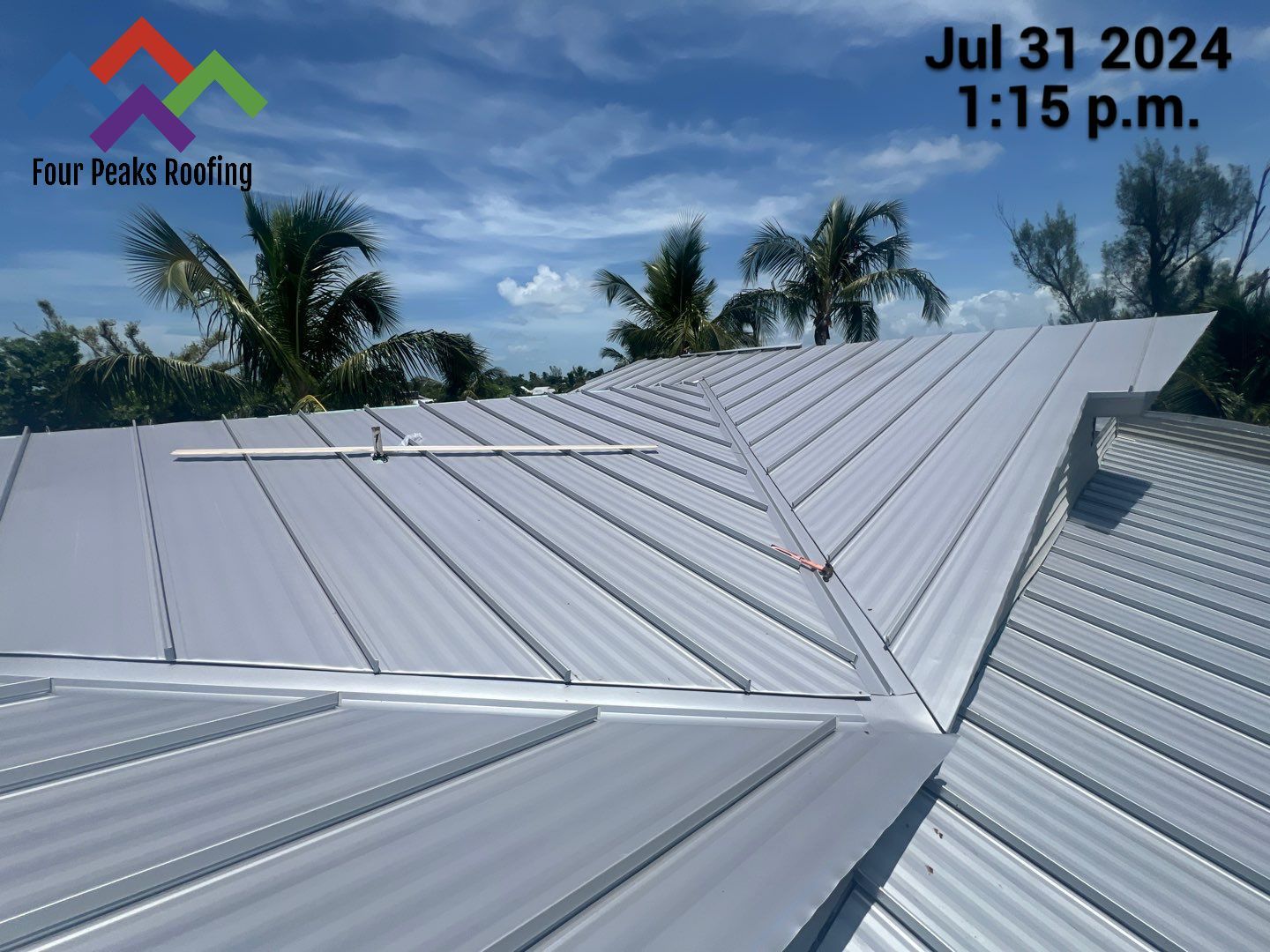 Residential Roof Installation by Four Peaks Roofing