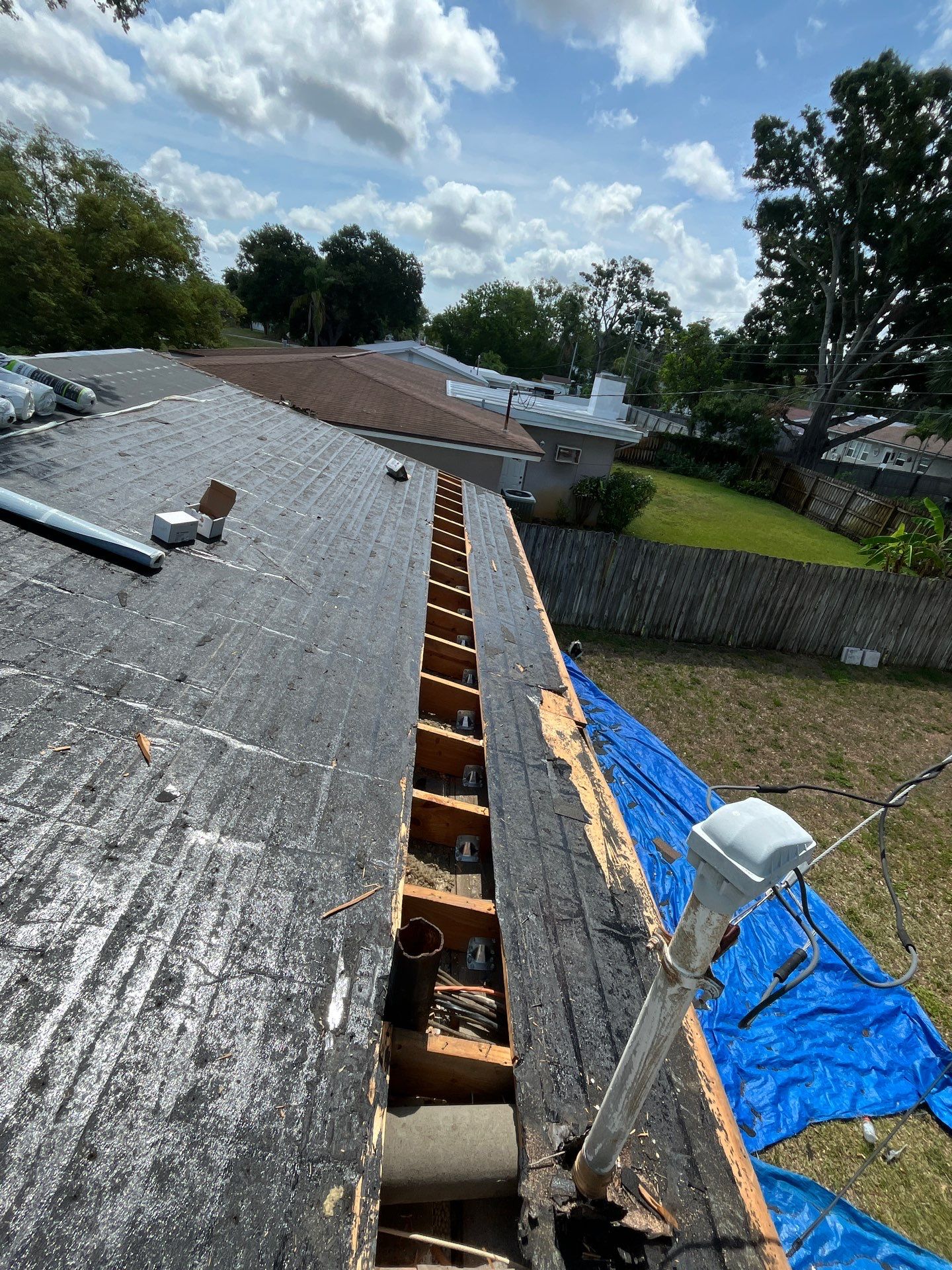 Project in St. Petersburg 33710 by Mitchell Roofing Company LLC 