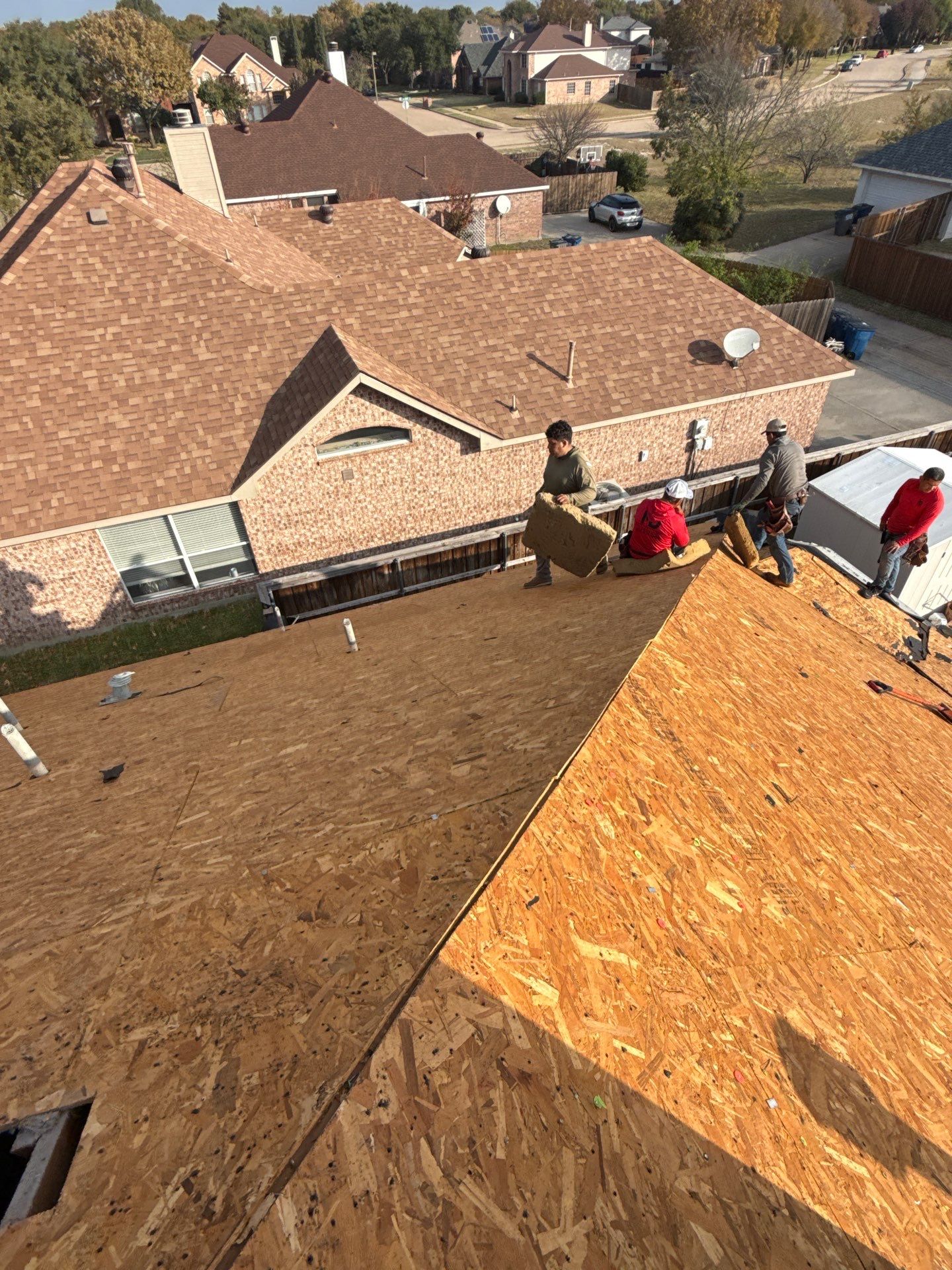 Project in Allen  by Zeus Exteriors