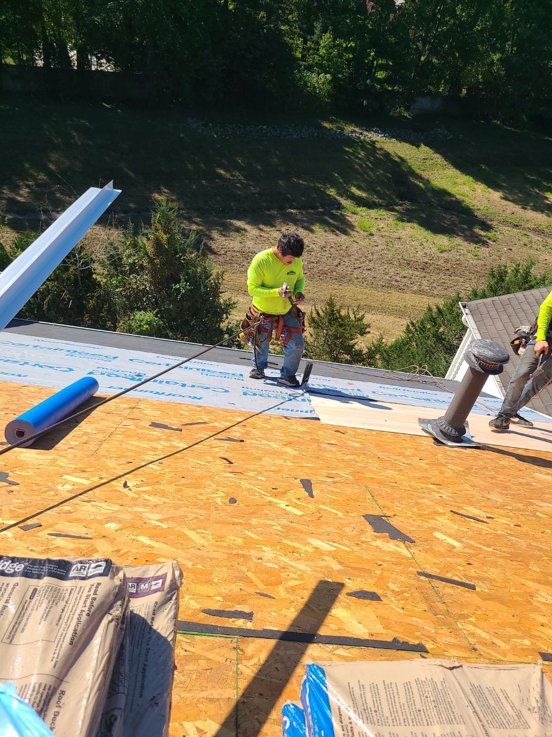 Woodbridge: Residential Roof Replacement with CertainTeed Landmark Pro Designer Shingles in Max Def Georgetown Gray by RM Banning, Inc.