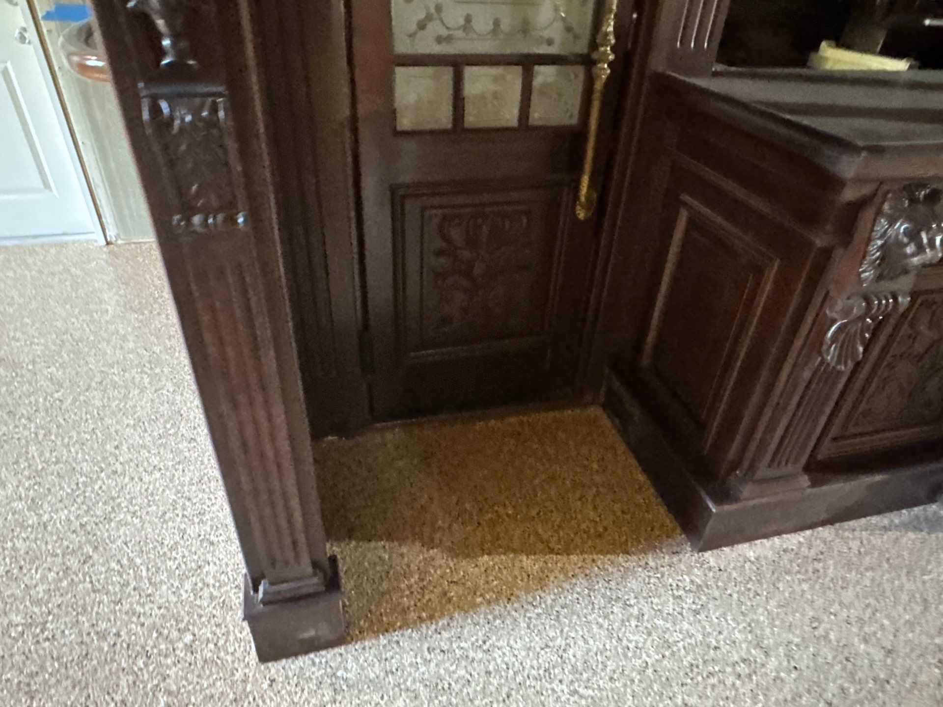 Garage and interior Project in Gainesville, FL in Sandstone by Cross Creek Concrete Coatings