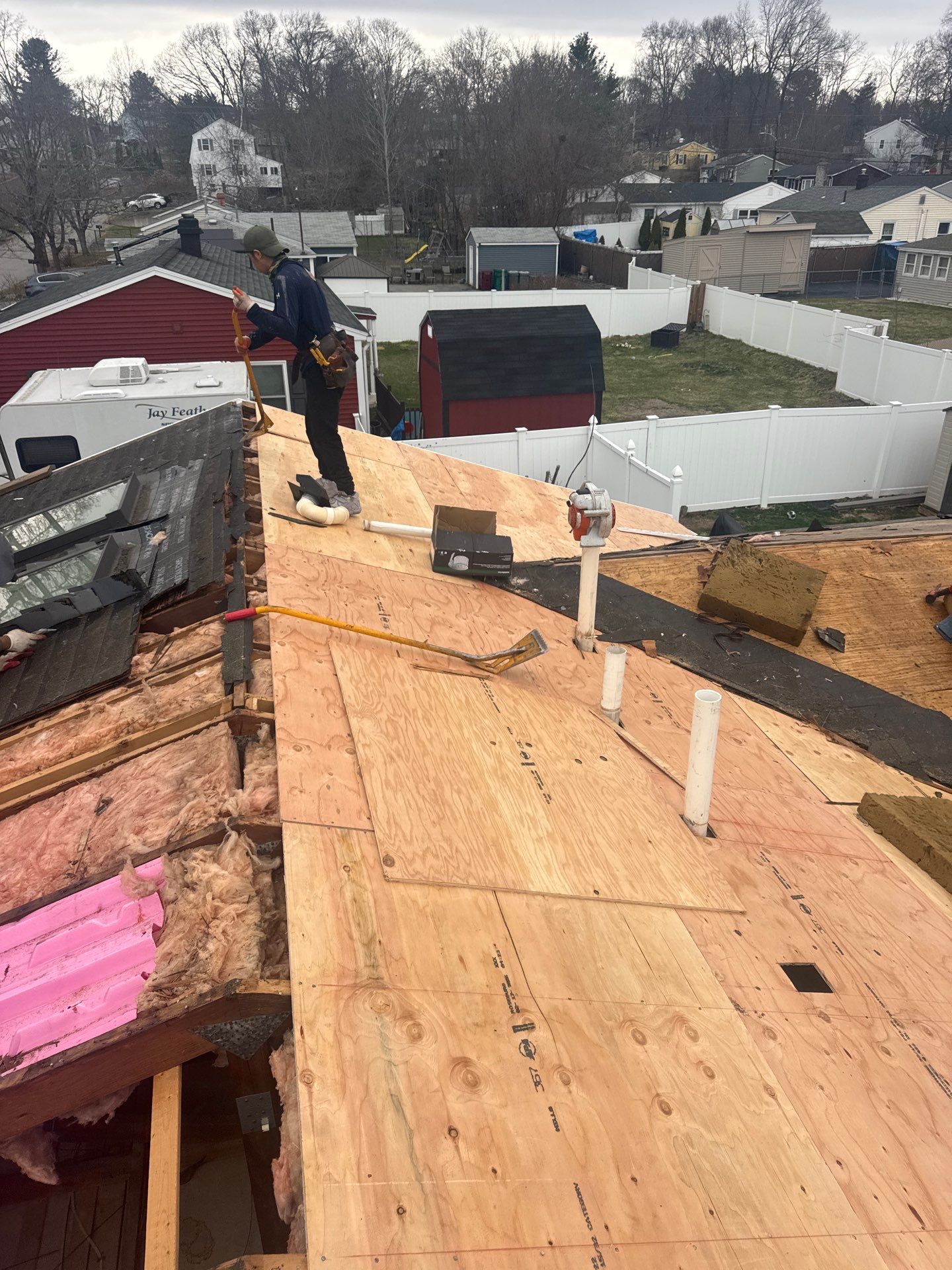 Full Roof Replacement & Complete PVC Trim System in Lowell, MA by Mighty Dog Roofing of Greater Middlesex County