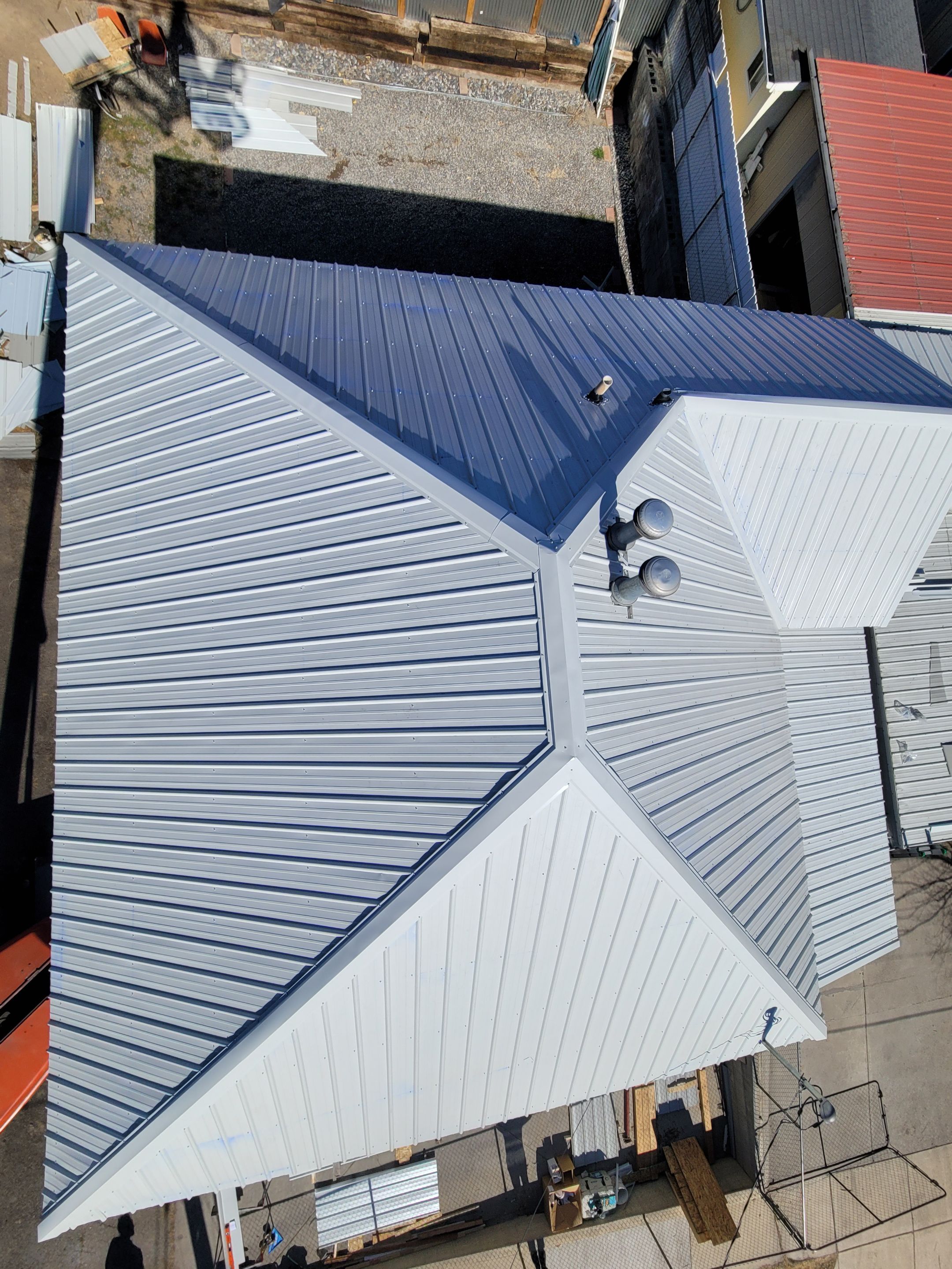 Residential Roofing Installation using Delta Metals by Bros Roofing