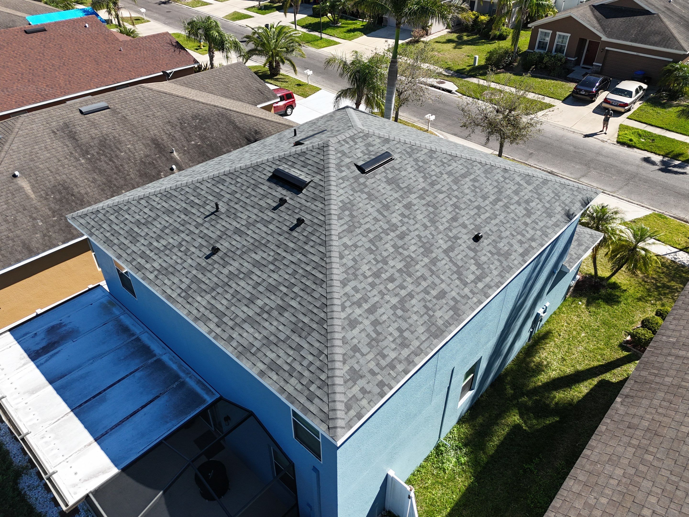 Roof Replacement in Ruskin FL. by Steadfast Roofing 