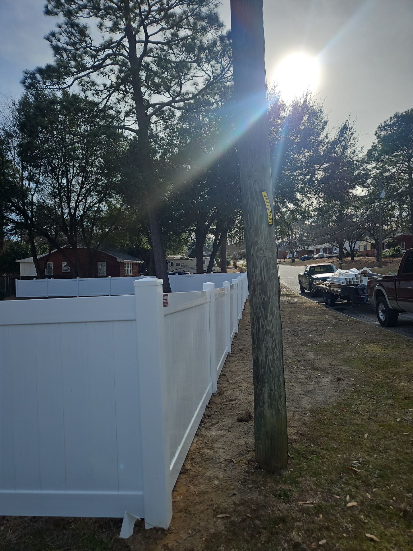 Project in Fayetteville by Superior Fence and Rail