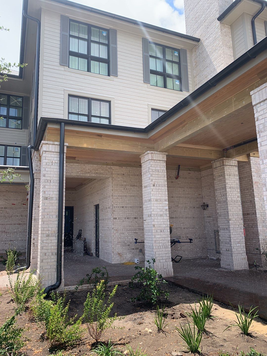 Half-Round Gutters for Coastal Homes in Panama City Beach FL by Gutter Professors