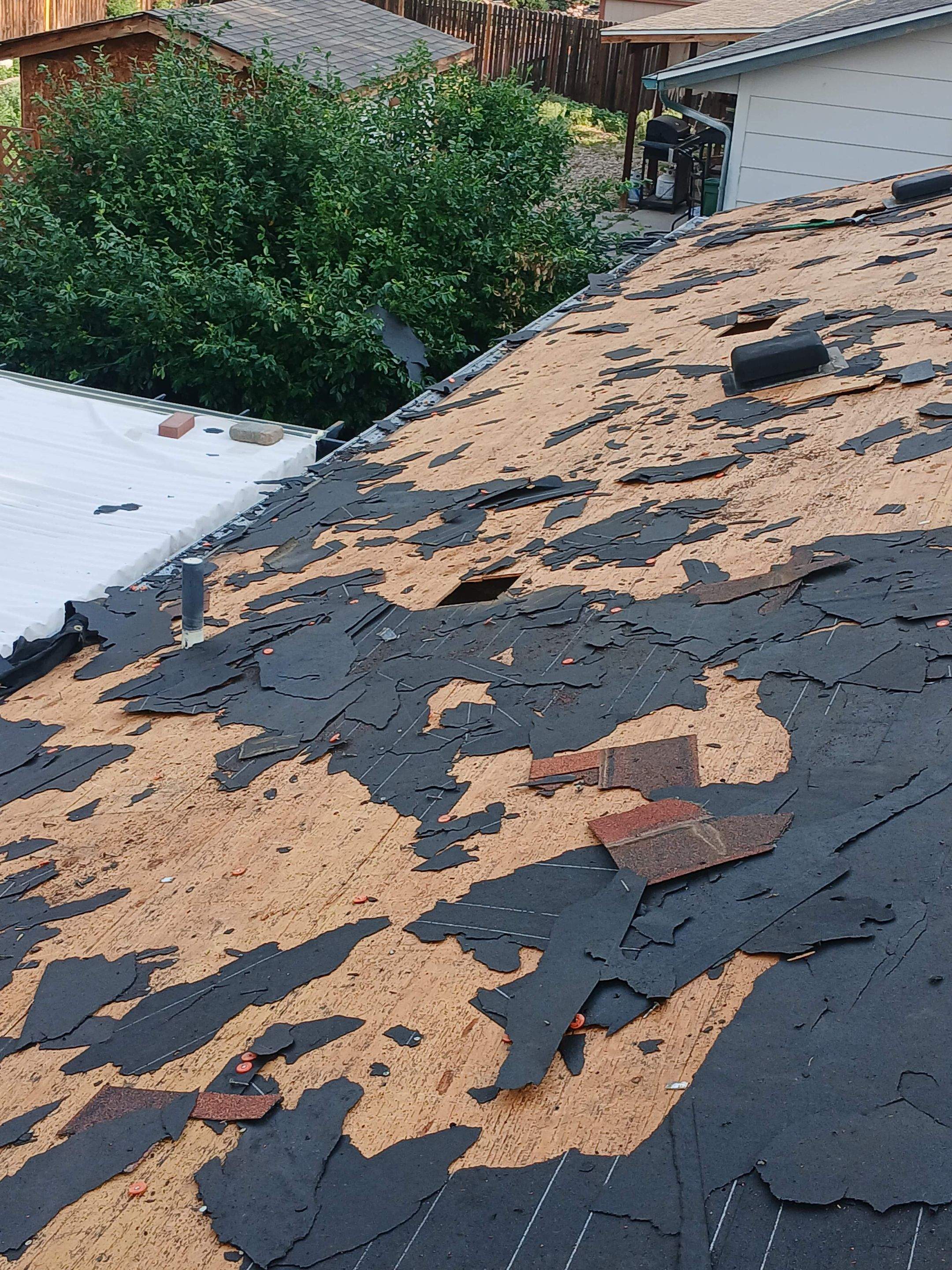 Project in Colorado Springs by Raptor Roofing 