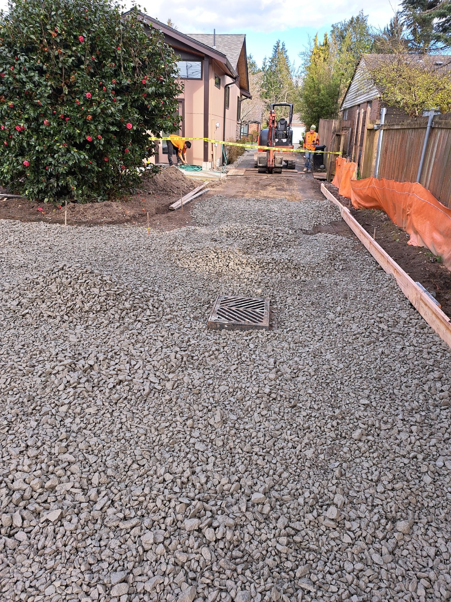 Ron | Pervious Concrete Driveway  by Jireh Asphalt & Concrete Inc 