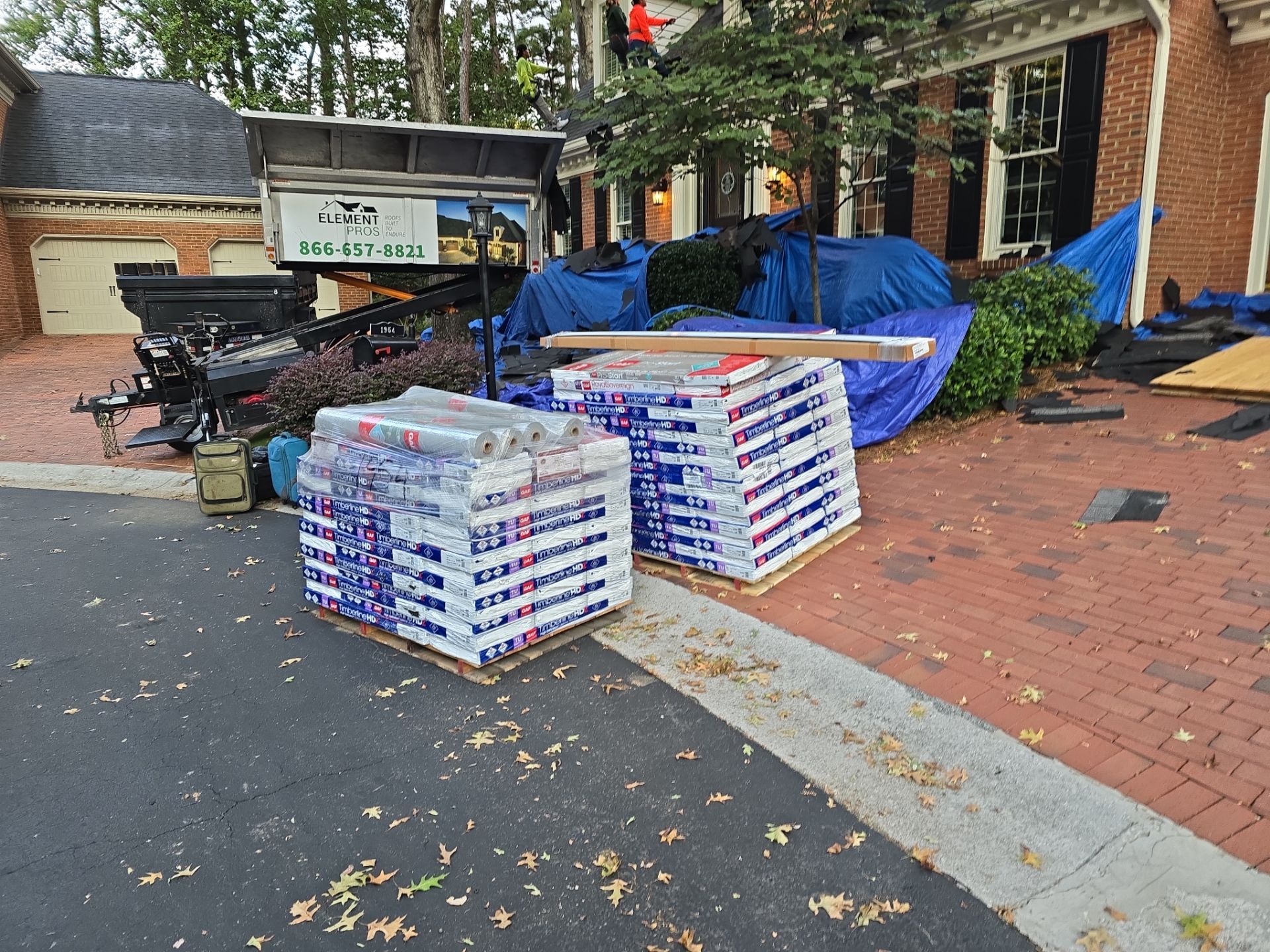 GAF Timberline HDZ in Charcoal by Element Pros Roofing, LLC