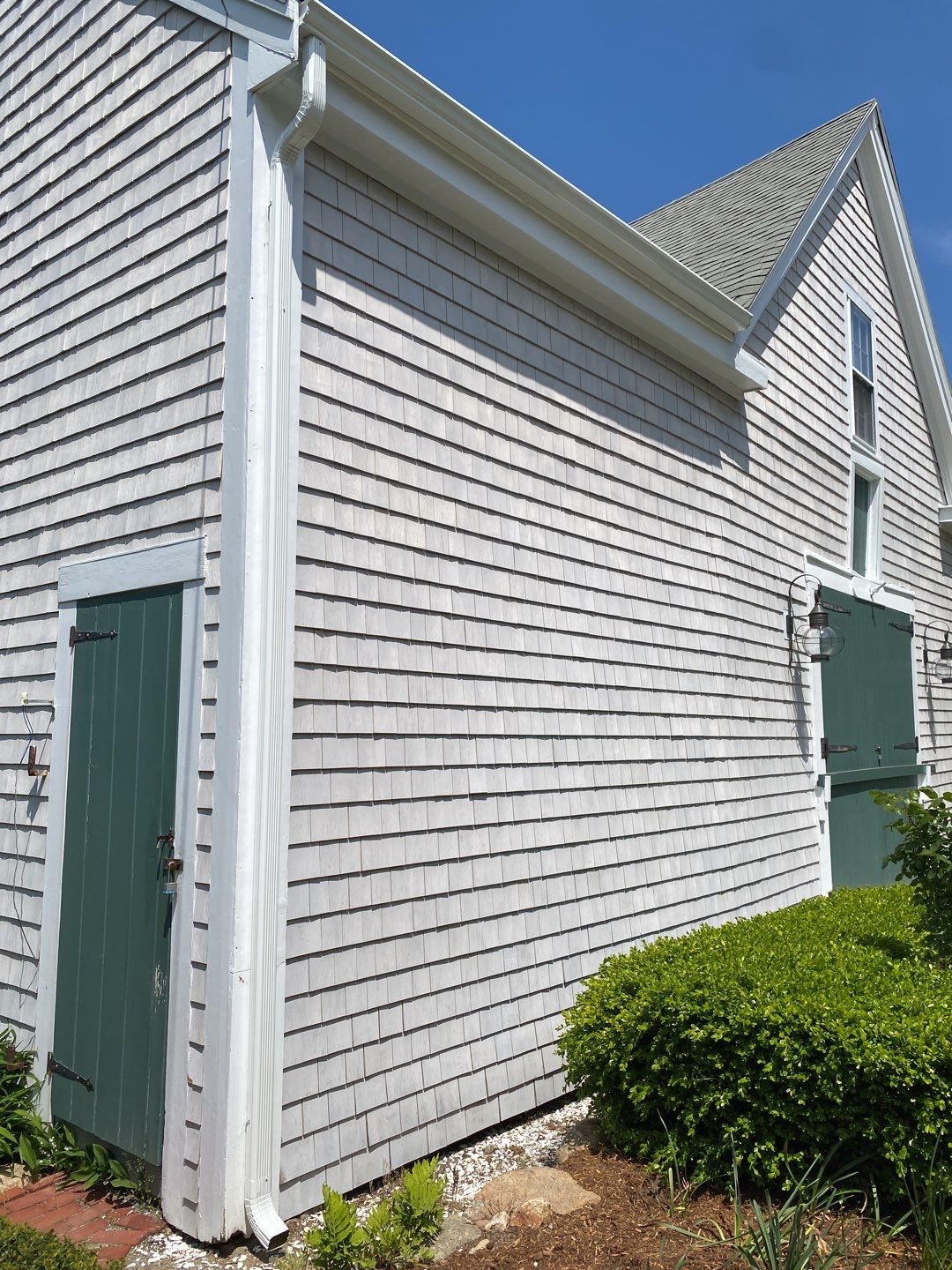 Gutter Installation using Two Styles of Gutter in Duxbury, MA by Gutter Pro Enterprises