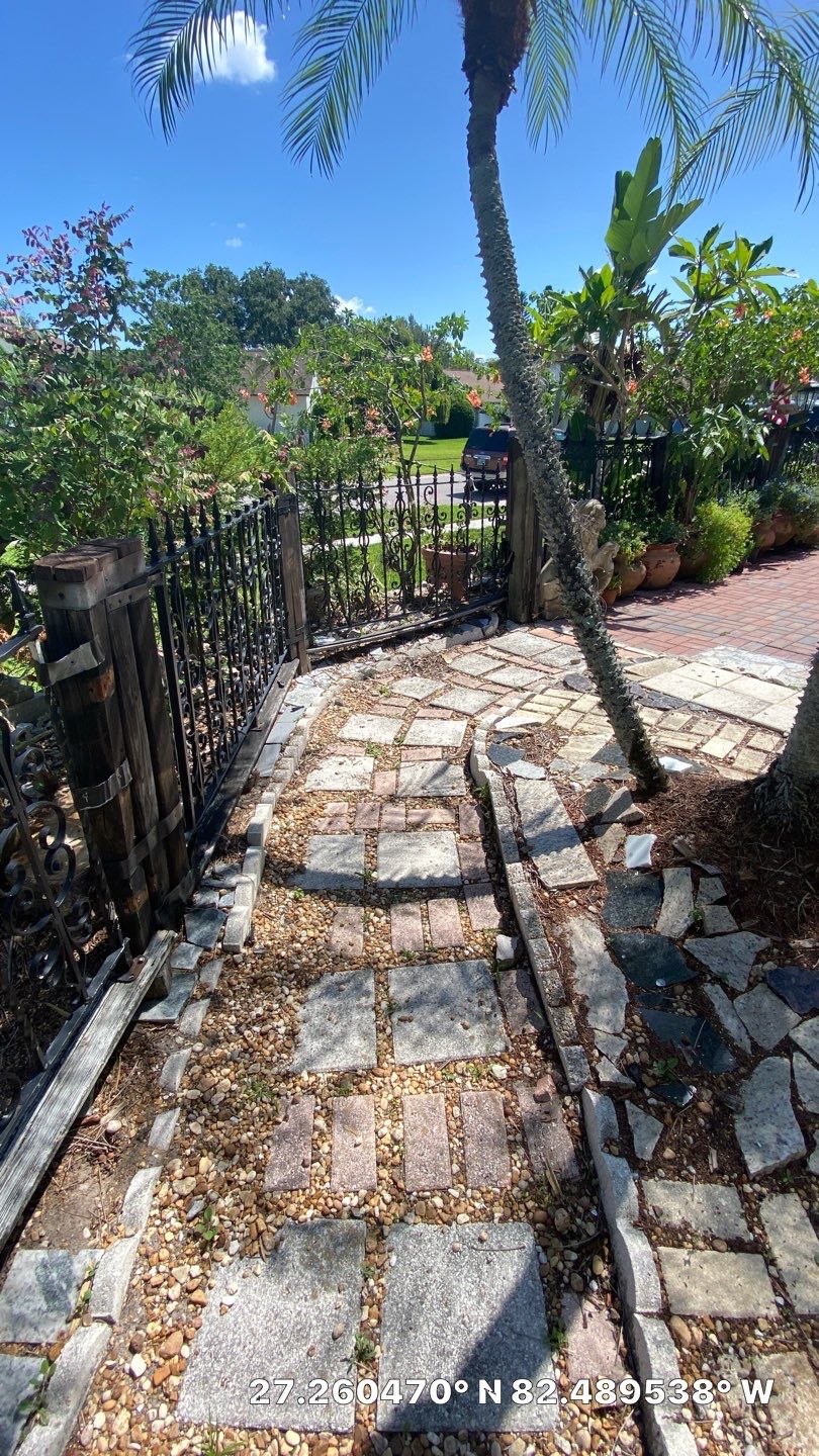 Sarasota, FL 6ft. Tall Horizontal Shadowbox Wood with 4ft. Tall 3-Rail Black Aluminum Fence by Asap fence and gates, LLC