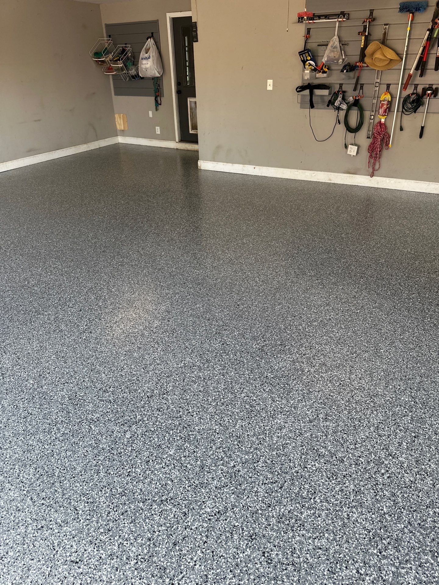 Garage Floor Coating using Wombat by My Garage Floor Guys