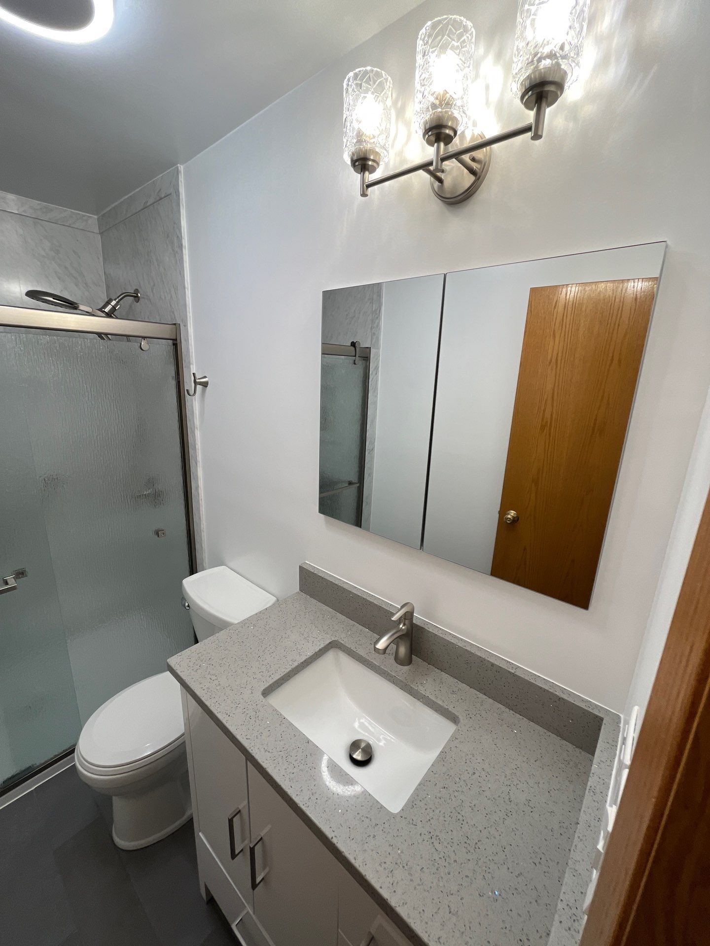 More Room in this Tiny bath! by Snap Home Solutions