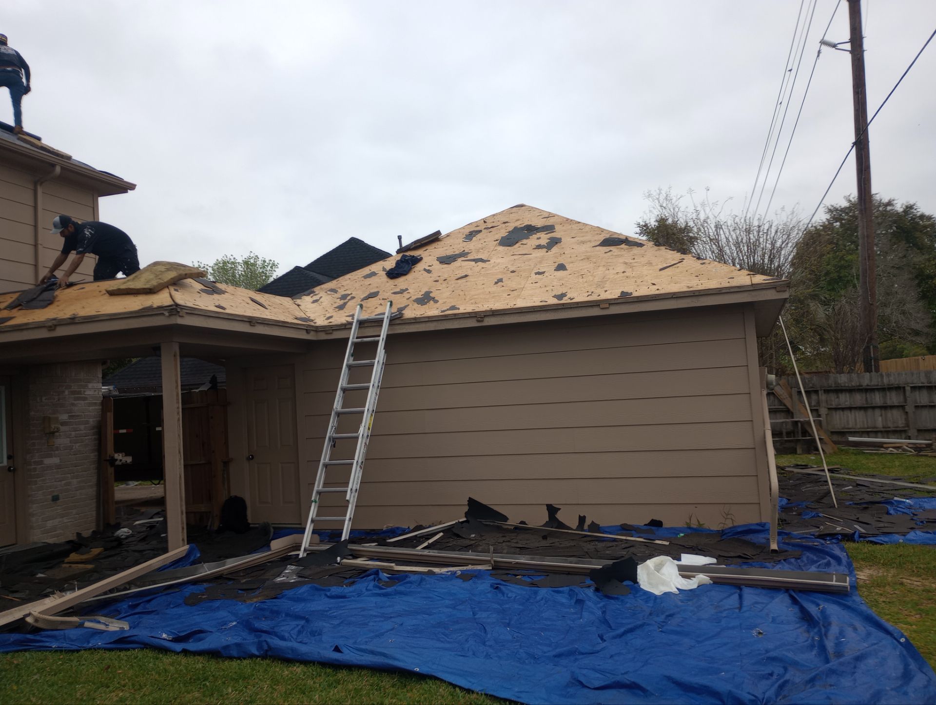 Residential Roofing Repair using Owen's Corning Duration (Lifetime) Shingles by Roof Repair Services LLC