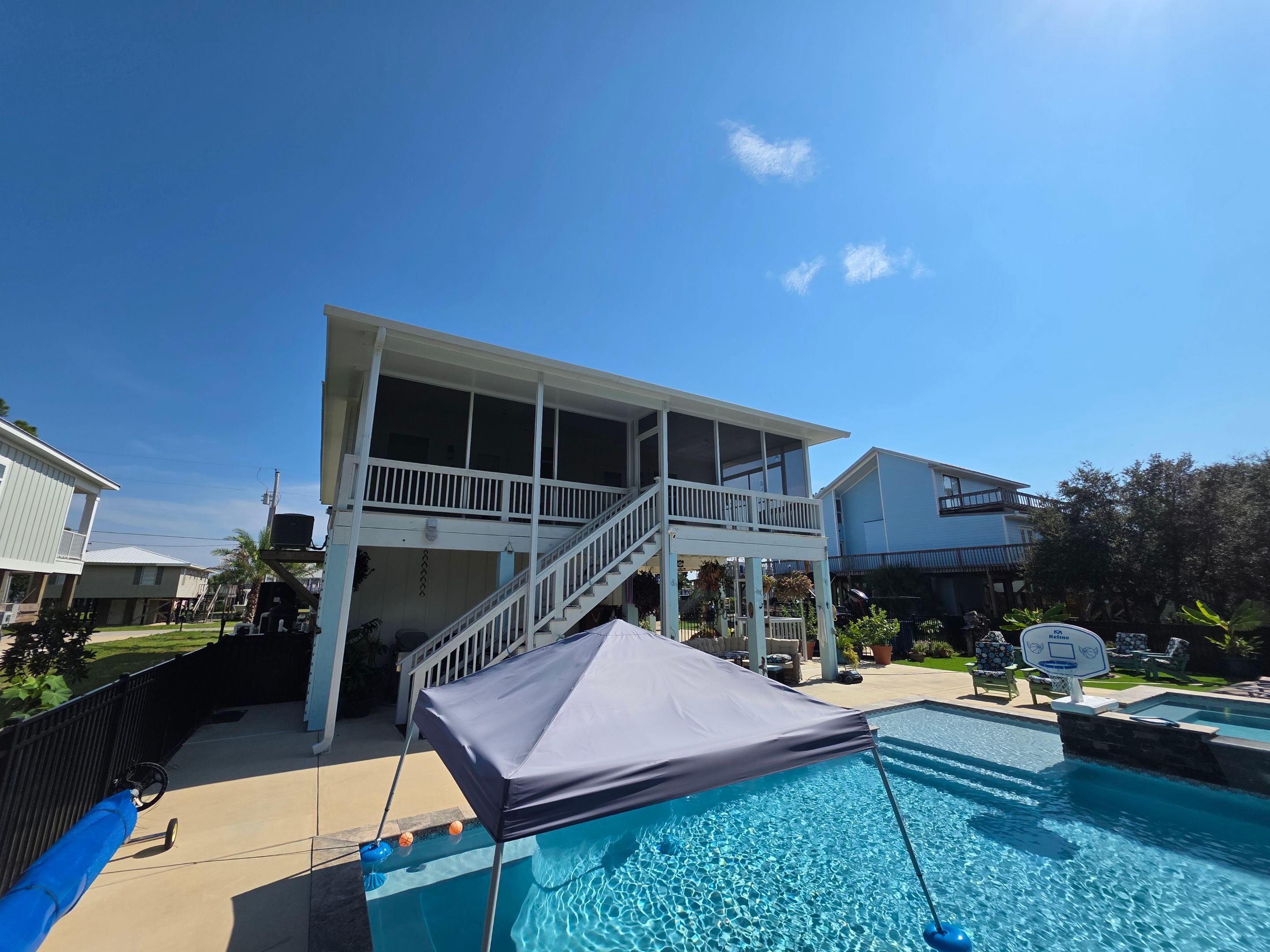 2nd Floor Screen Room by Titan Sunrooms