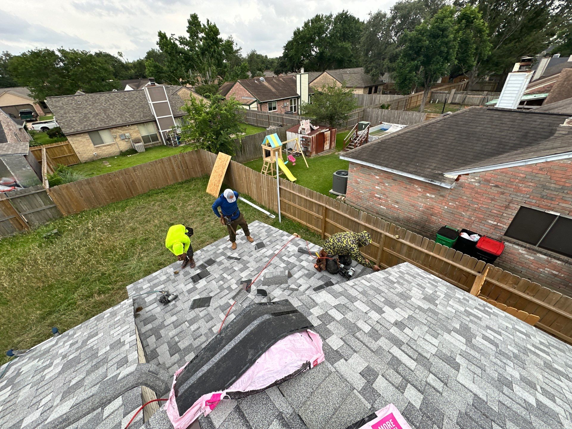 Project in Katy by Motion Roofing