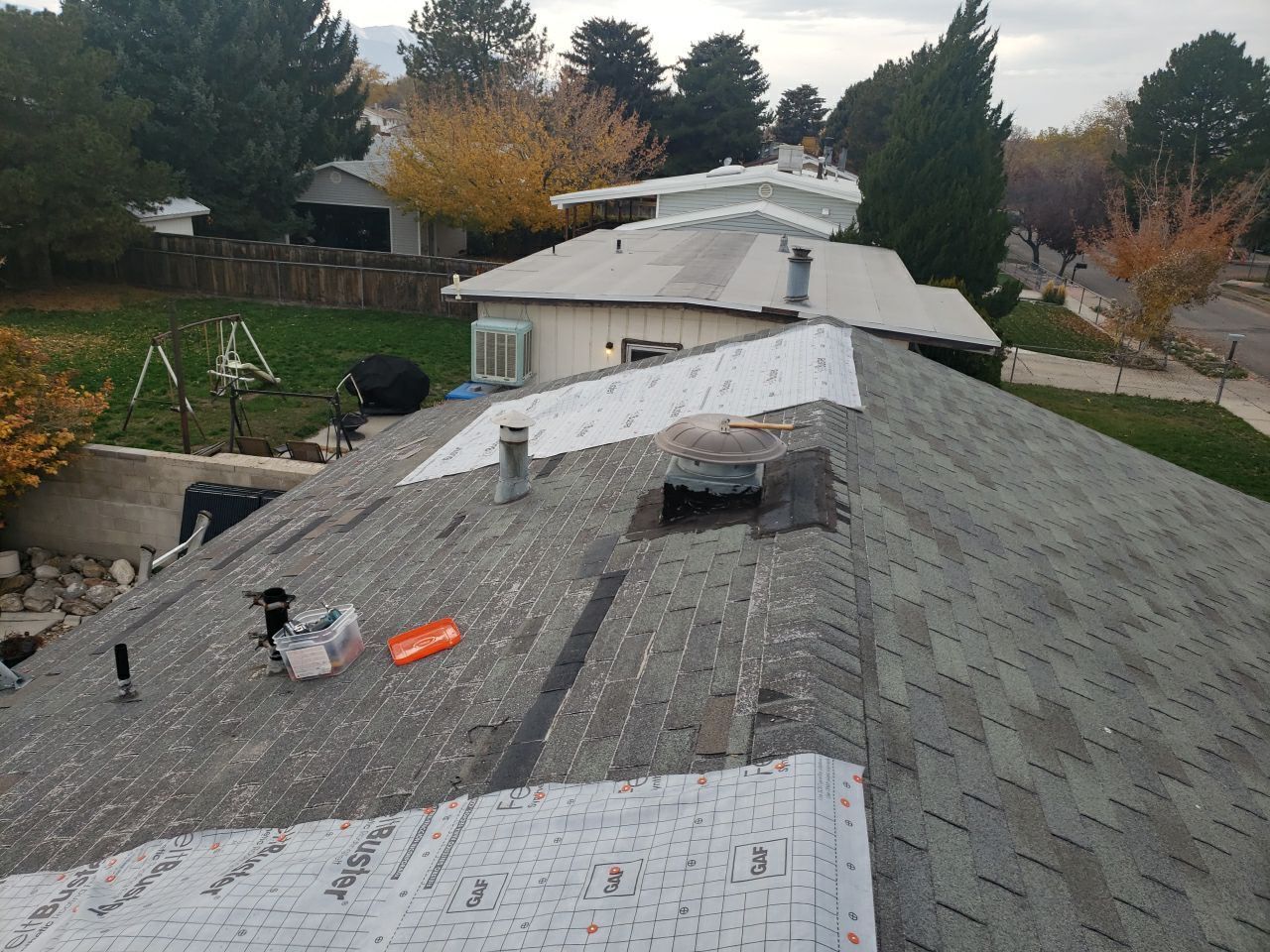 Residential Roofing Installation using GAF Timberline HDZ - Lifetime Shingle by The Roof Doctor
