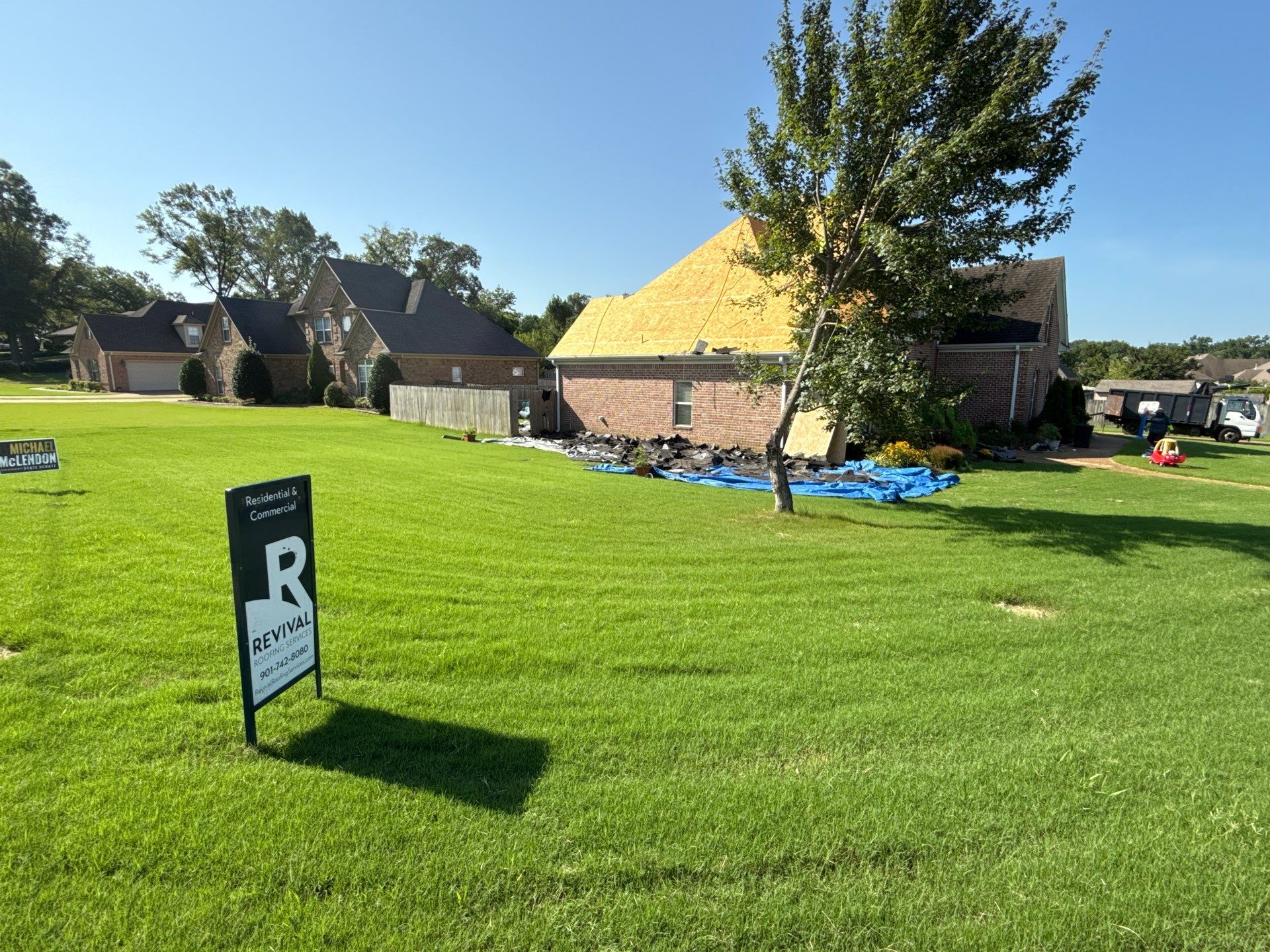 Complete Architectural Shingle Roof Replacement in Hernando, Mississippi by Revival Roofing Services