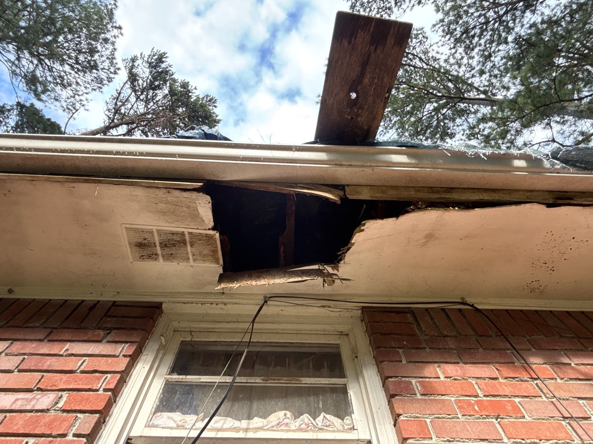 Emergency roof tarping  by Deerfield Roofing LLC