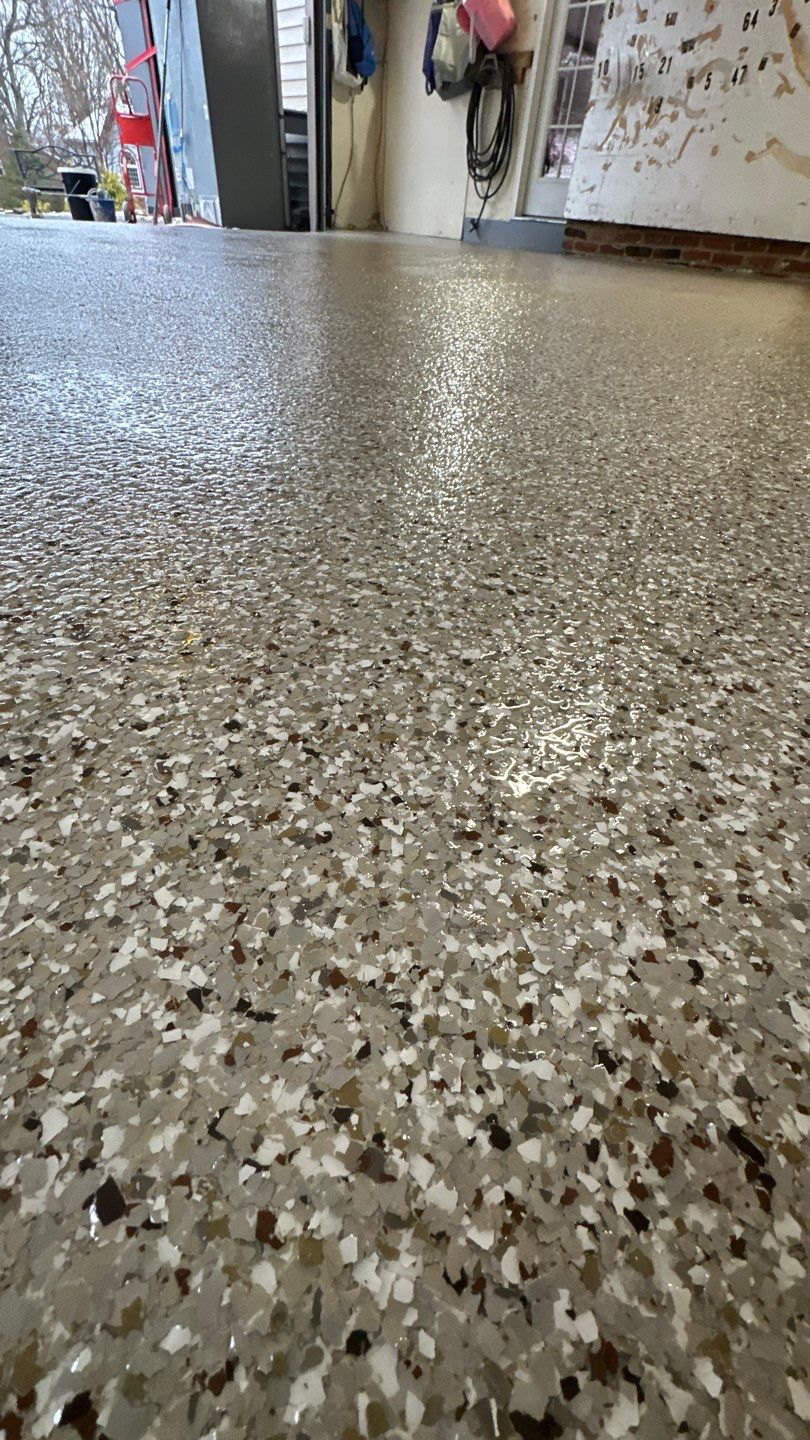 Shoreline Garage Project in Wexford by Floors in a Day, Inc