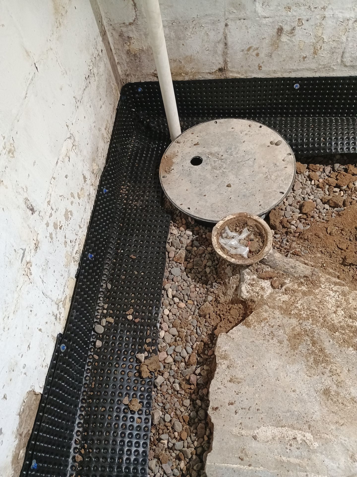 Basement Waterproofing (Drain tile & Sump pump) in North Minneapolis by Waterproofing Northeast