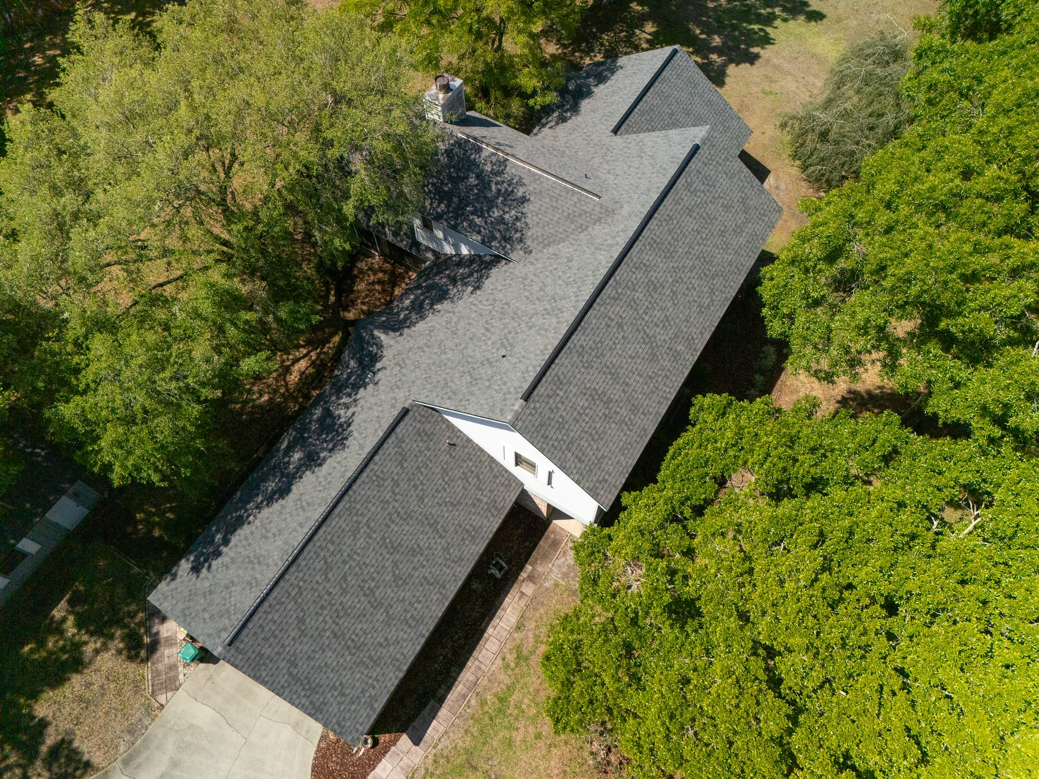 Complete Asphalt Shingle Roof Replacement in Merritt Island, Florida by Wiedmann Construction & Roofing