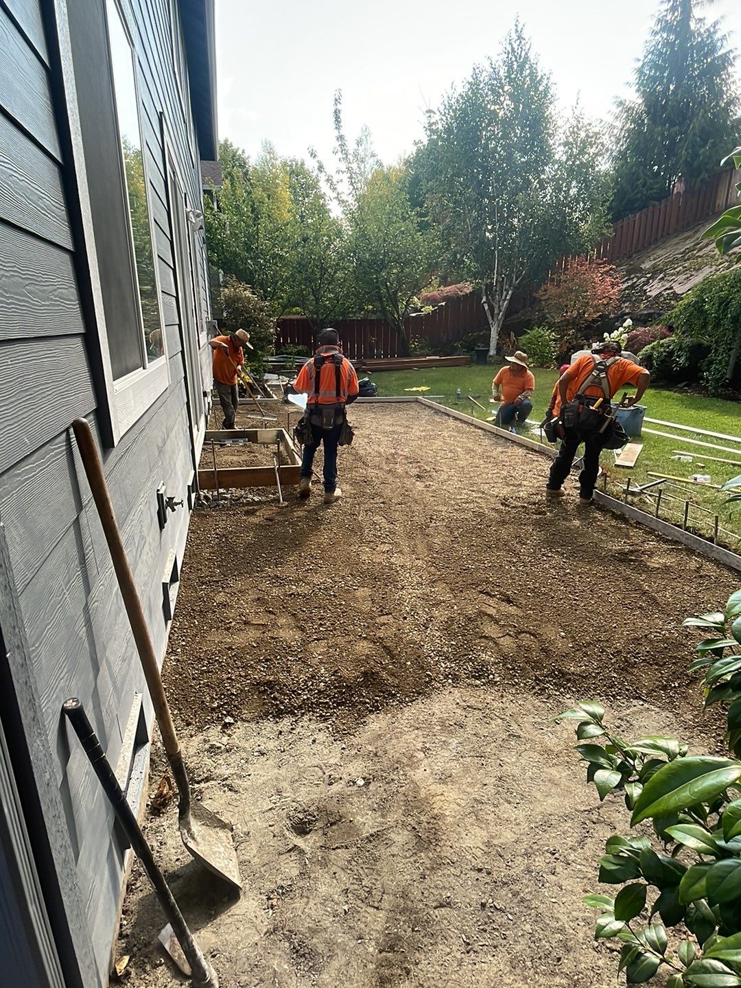  Amy | Stamped Finish Patio, Concrete Project by Jireh Asphalt & Concrete Inc 