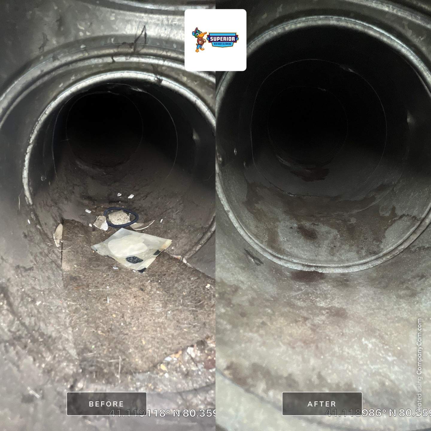 Air Duct Cleaning With a Vacuum Truck in New Wilmington, PA by Superior Air Duct Cleaning