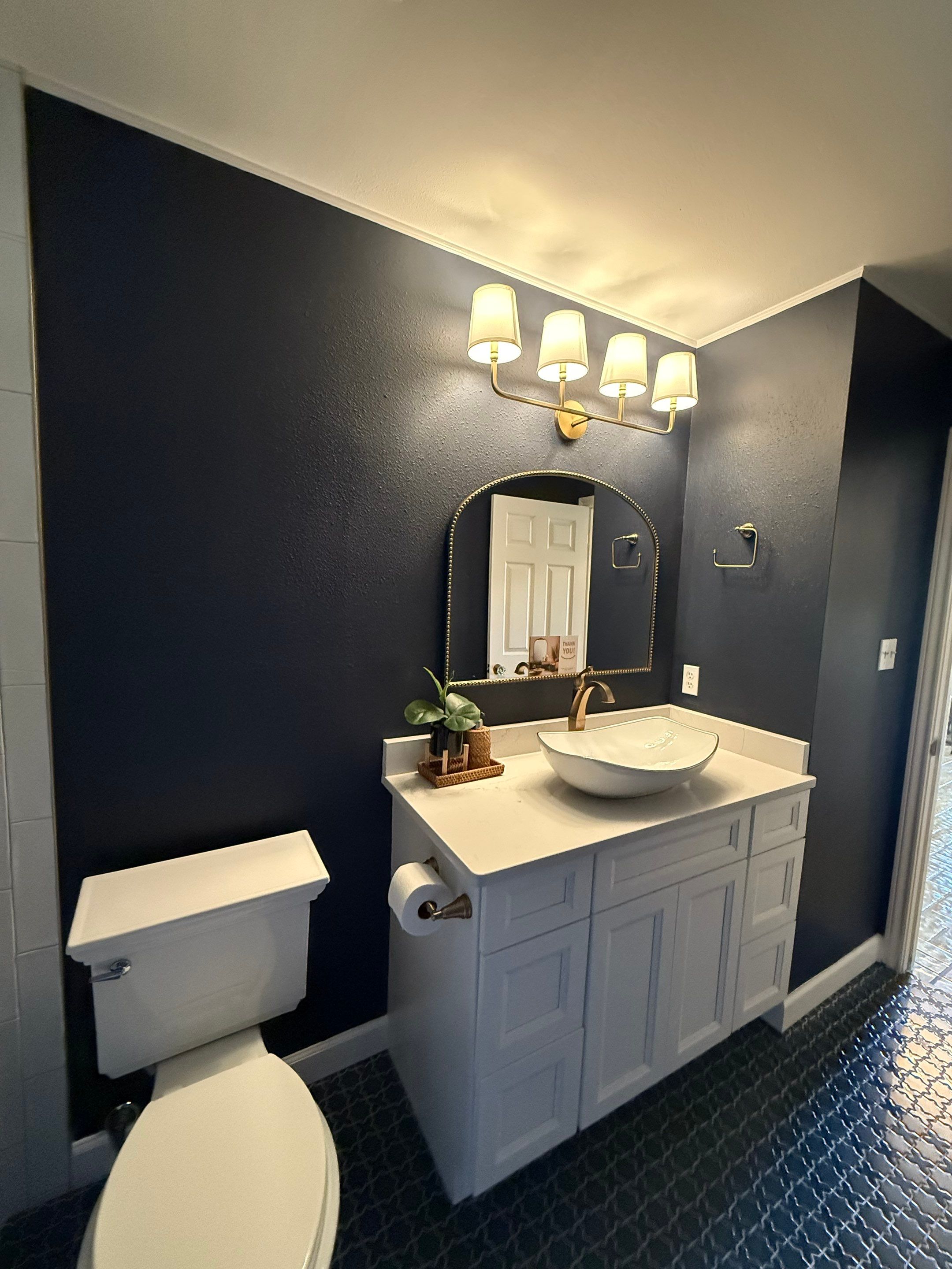 Garden Ridge Guest Bathroom Remodel by Legacy Bath and Kitchen 