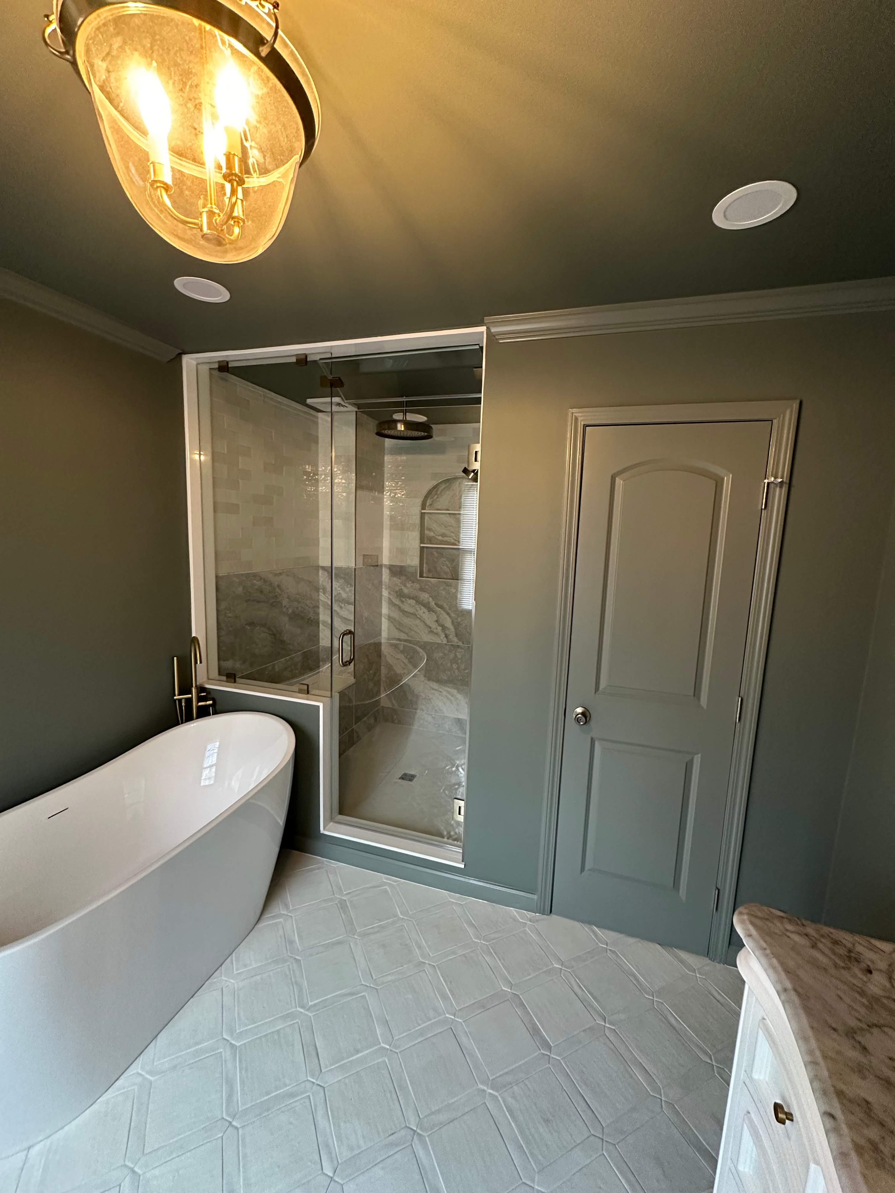 Master Bathroom Remodel in Herndon, VA by Matter Construction, LLC
