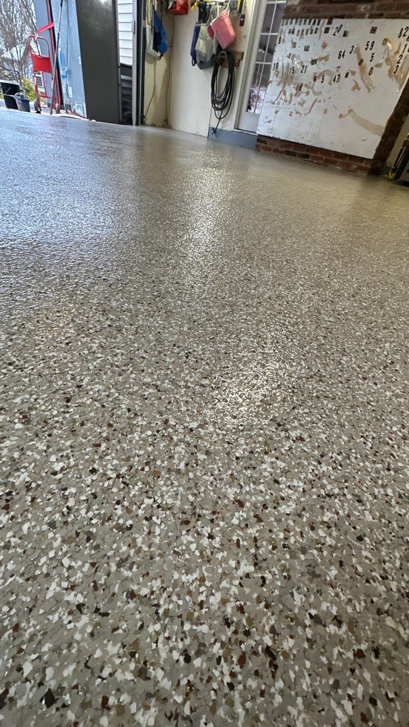 Shoreline Garage Project in Wexford by Floors in a Day, Inc