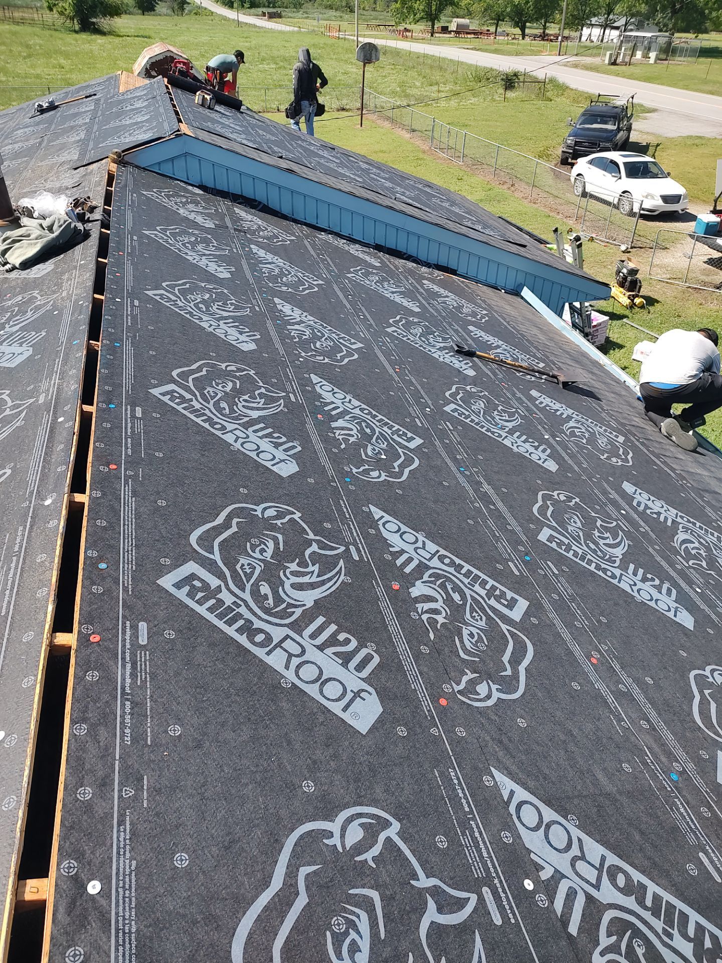 Roof replacement & Storm Door by In & Out Construction & Remodeling, LLC