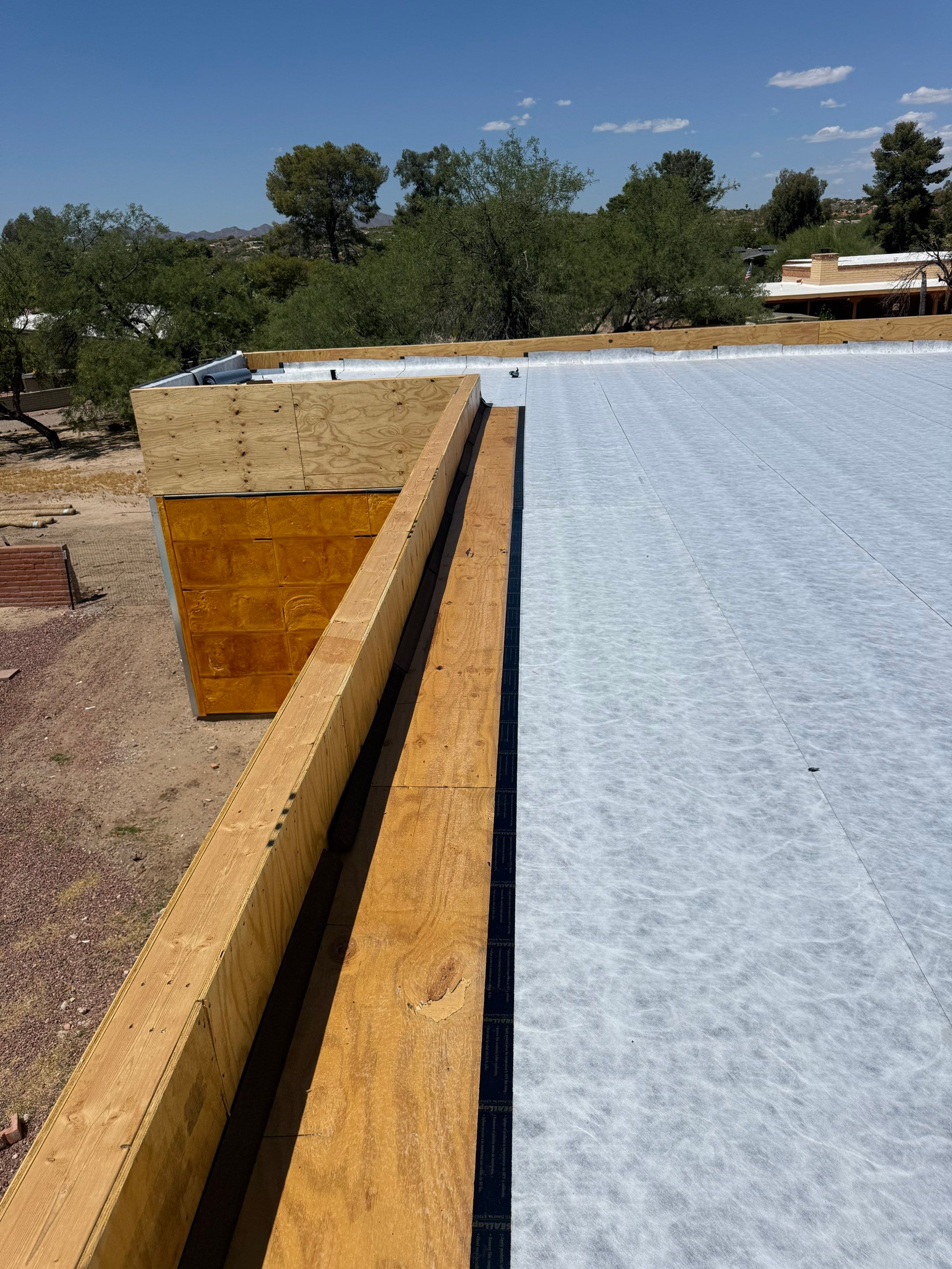 Project in Tucson by West Coast Roofing AZ