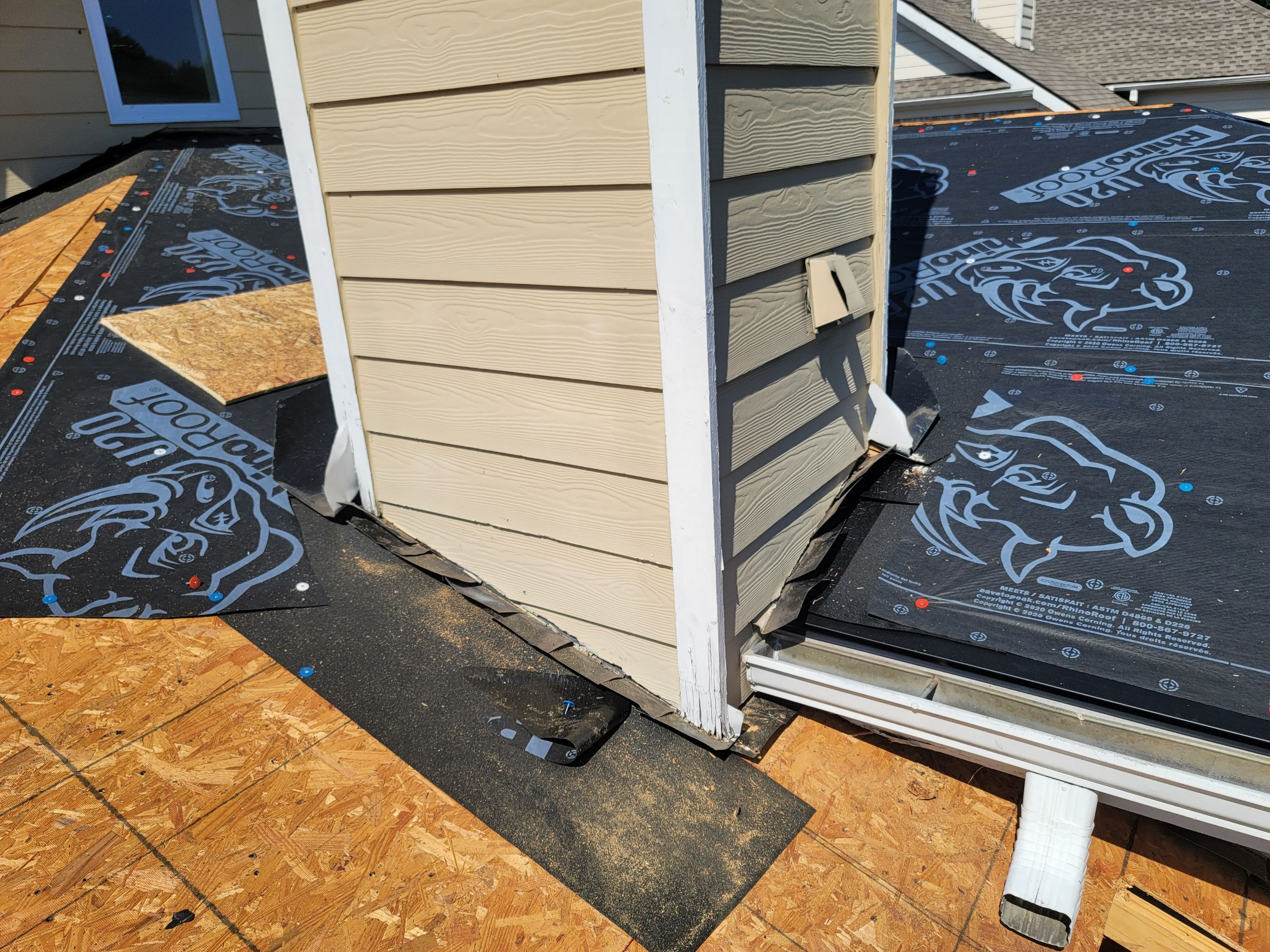 Residential Roofing Installation using Owens Corning by Inspector Roofing and Restoration