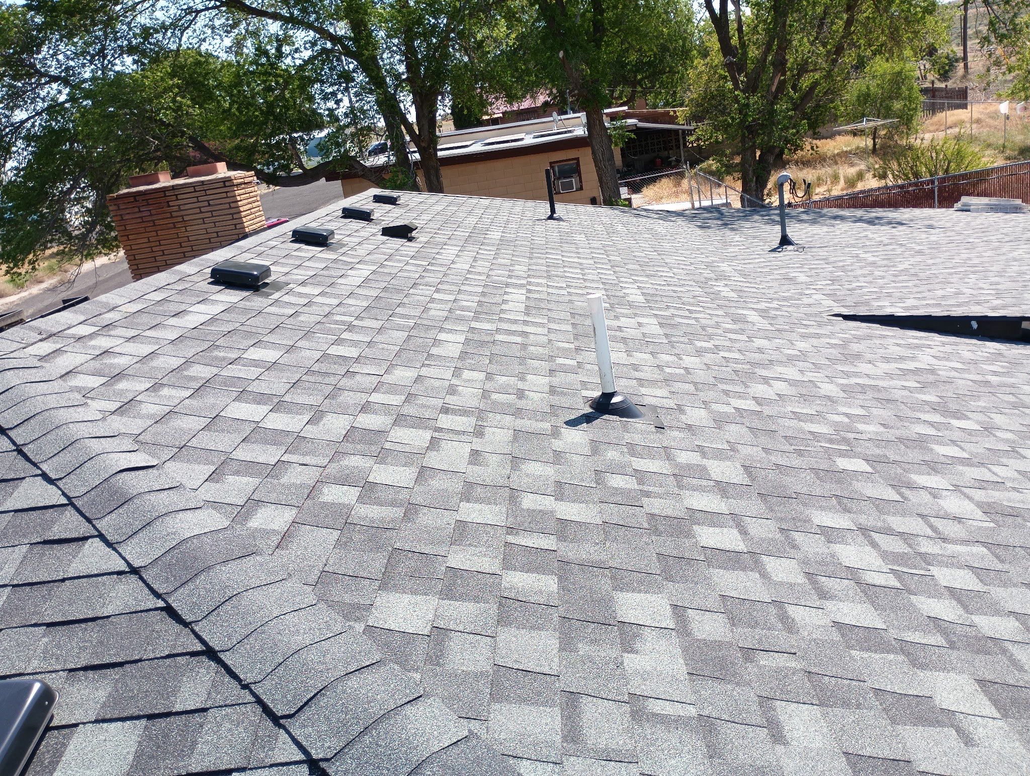 Residential Roof Installation Featuring CertainTeed Landmark Pro Shingles in E 5th Ave Odessa, WA 99159 The Alpine Premium System - 5-Star PREMIER SureStart PLUS Coverage - Certainteed Landmark® PRO Shingle - Max Def Granite Gray by Alpine Roofing