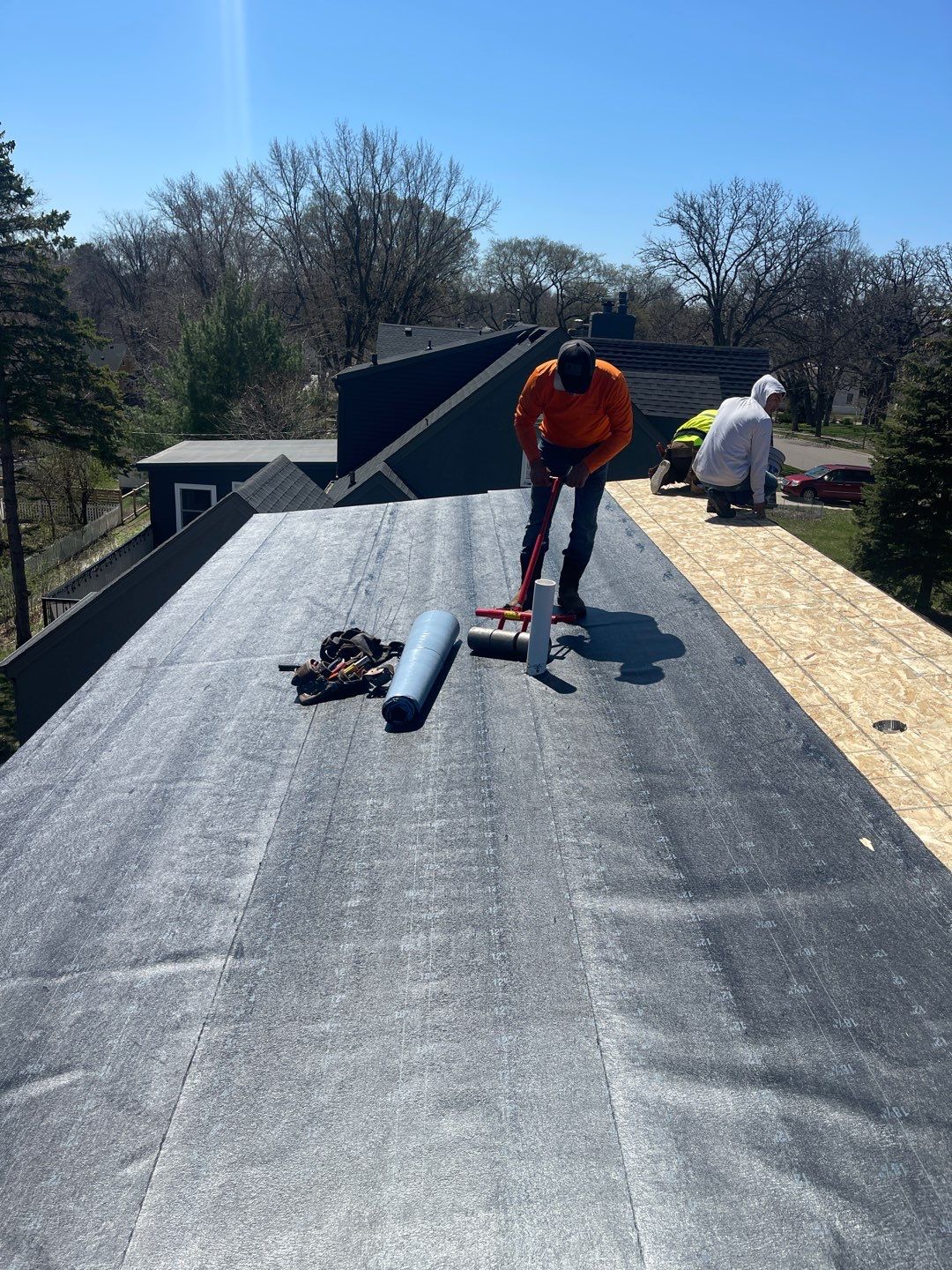 St. Louis Park Roof & Siding Replacement – LP Smartside, Mule-Hide Modified Bitumen, Edco Soffit & Fascia by First Impressions Exteriors