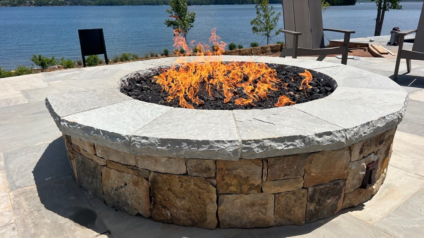 Outdoor Firepit by Smucker Mechanical