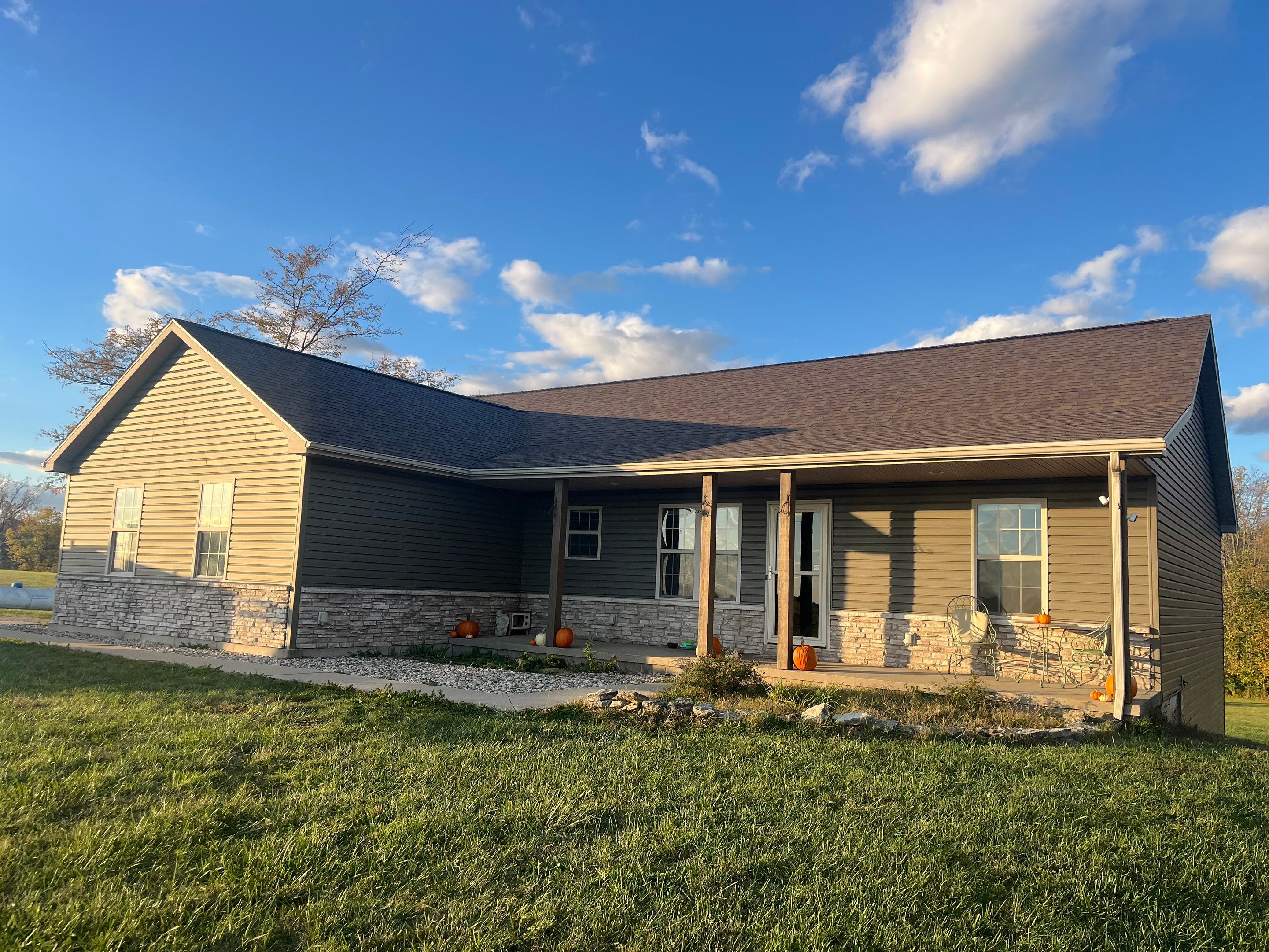 Project in Lynn￼, IN by Rodeffer Roofing INC