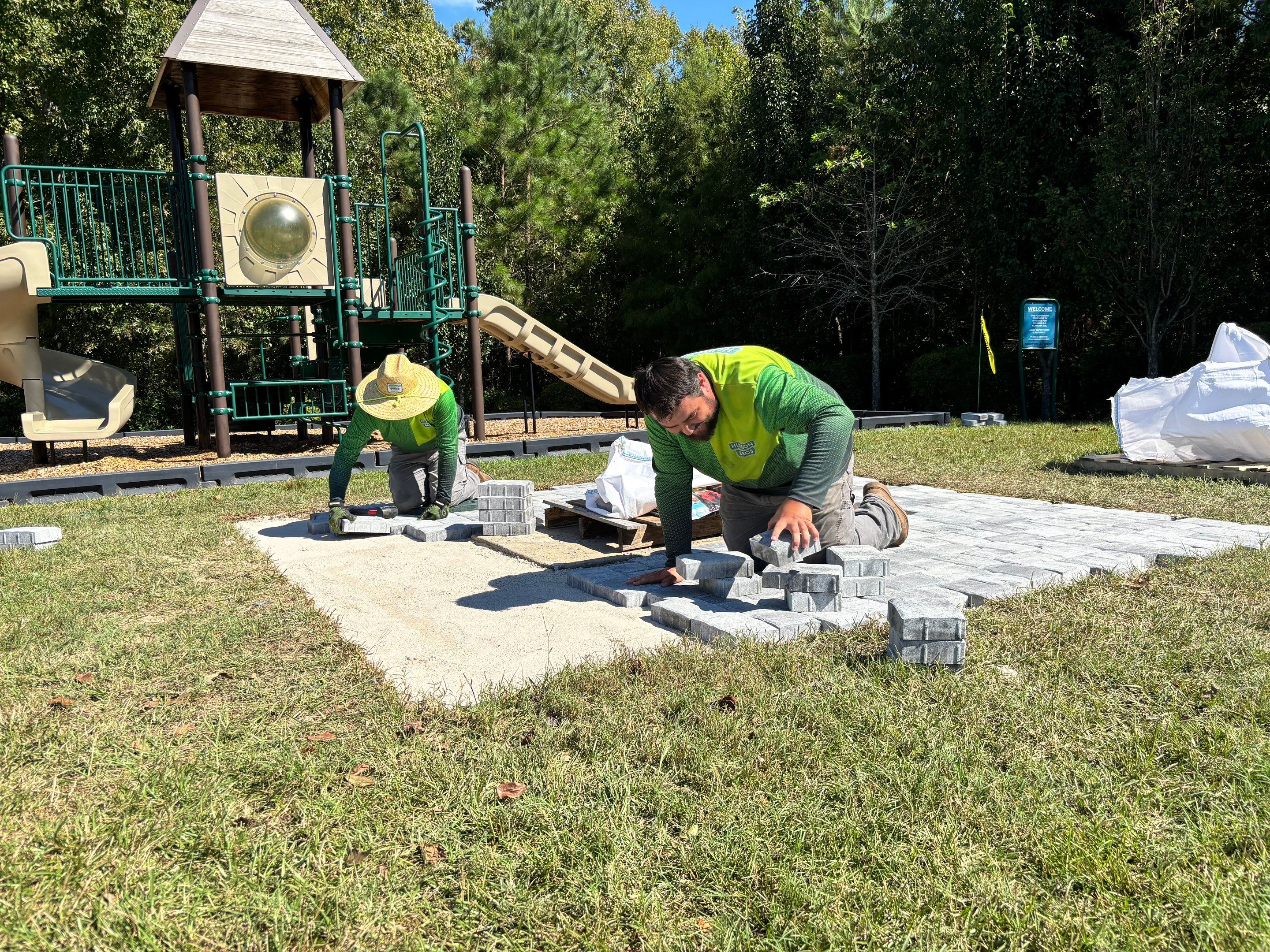 Paver Installation Project in Highland Park - Summerville, SC by Hudson Bros Lawn Care LLC